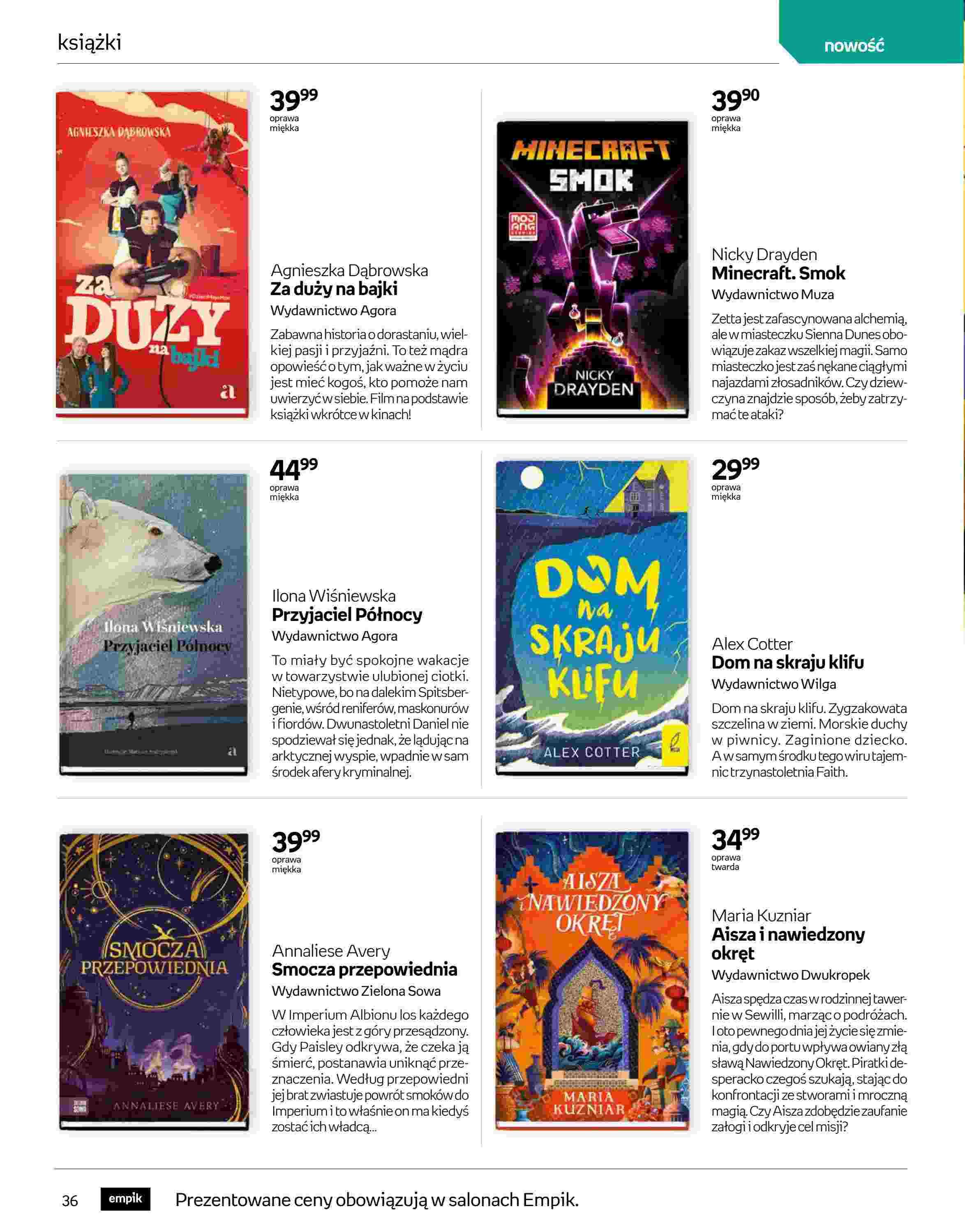 Gazetka promocyjna empik str. 36