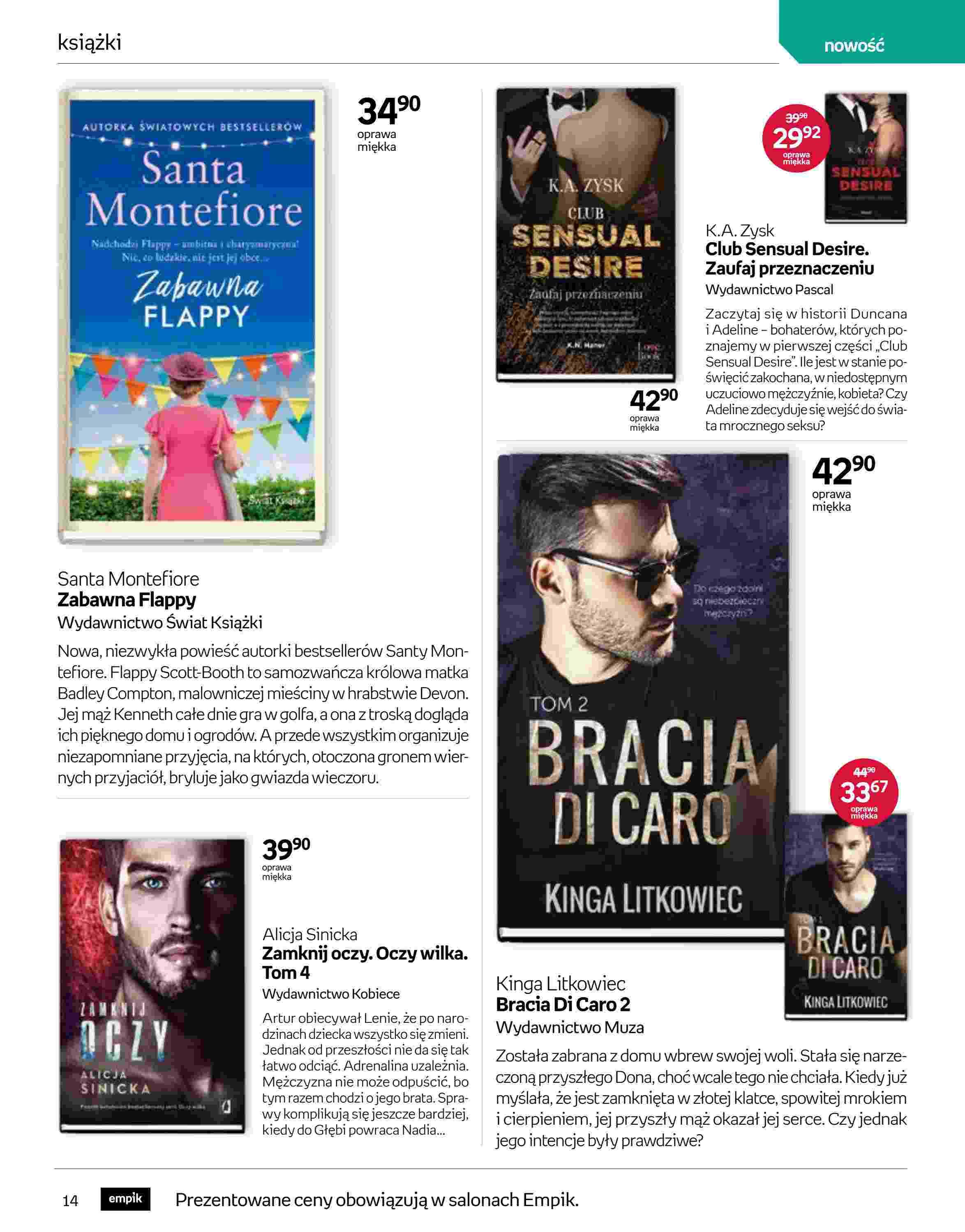 Gazetka promocyjna empik str. 14