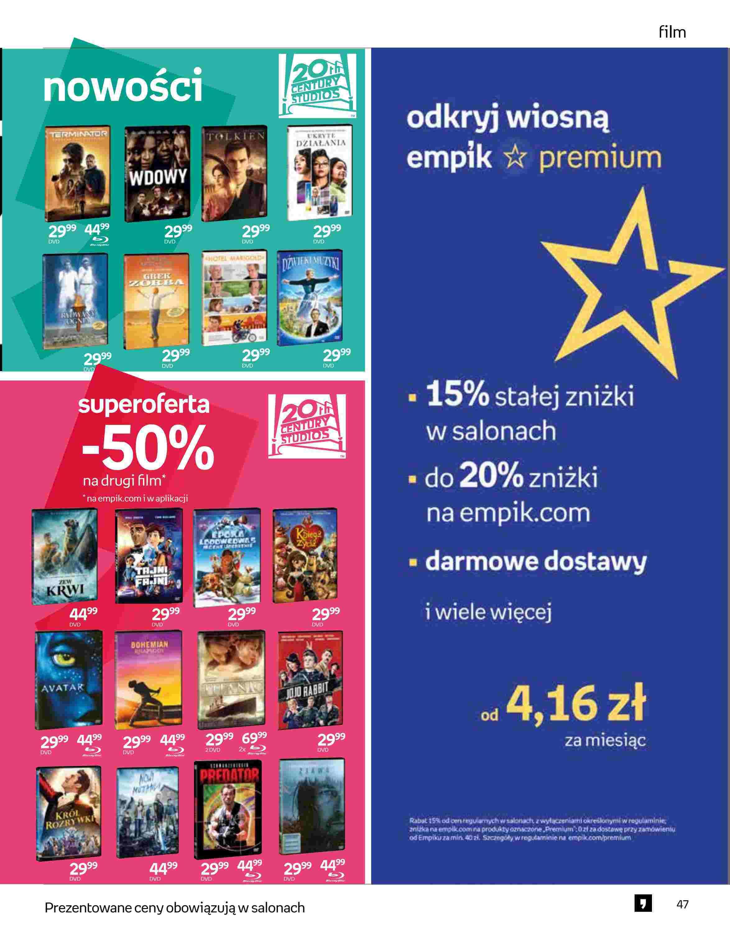 Gazetka promocyjna empik str. 47