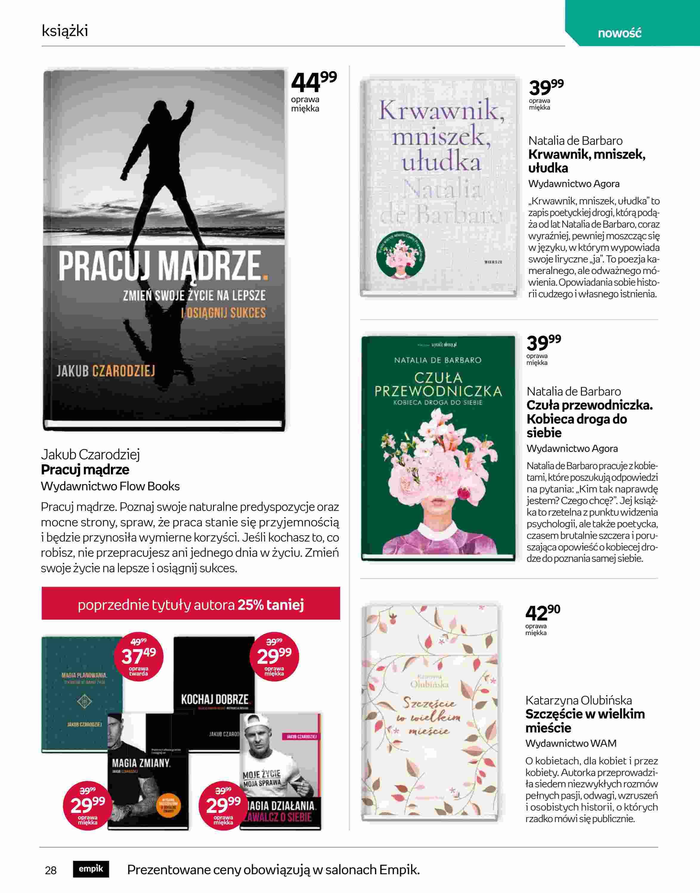 Gazetka promocyjna empik str. 28