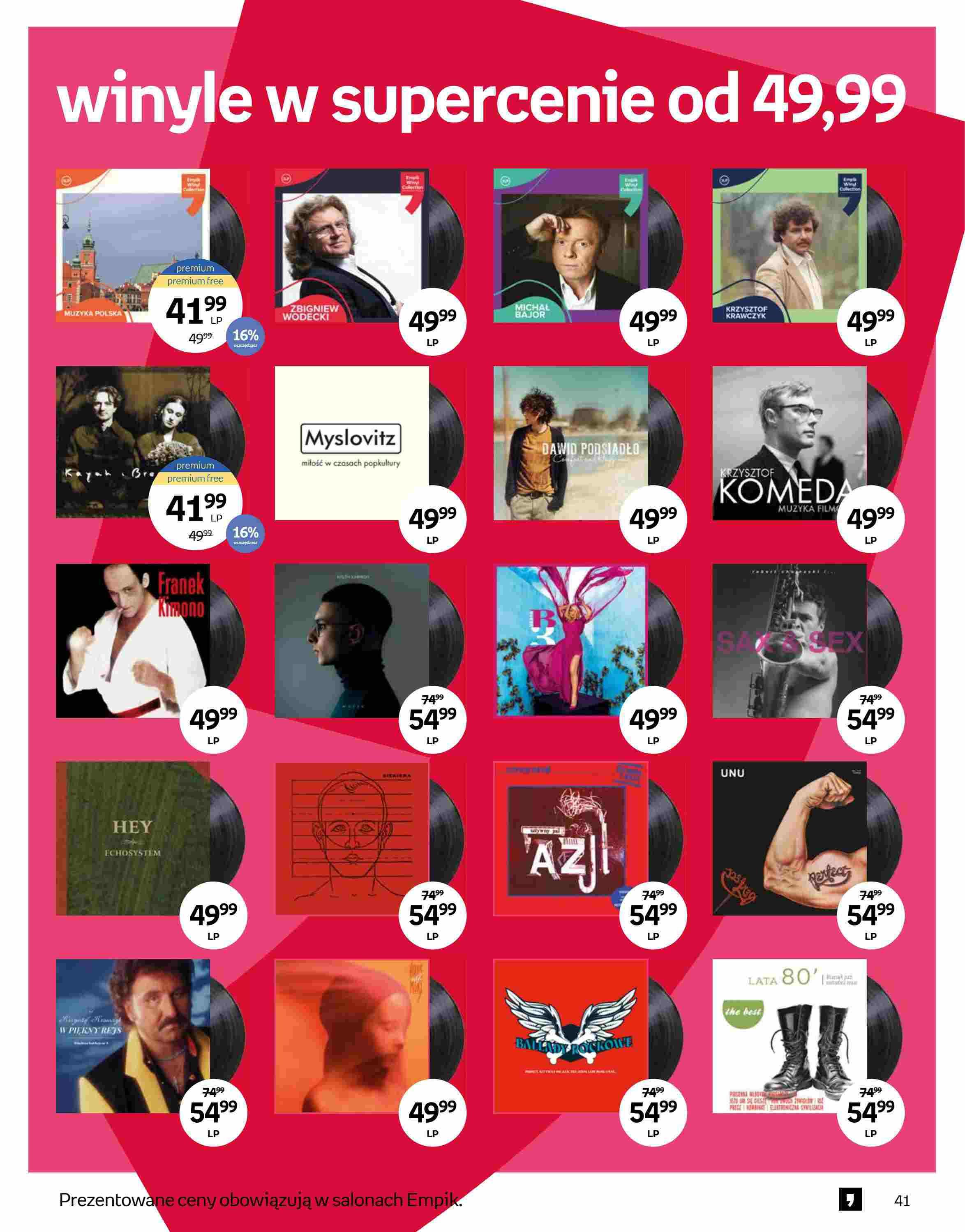 Gazetka promocyjna empik str. 41