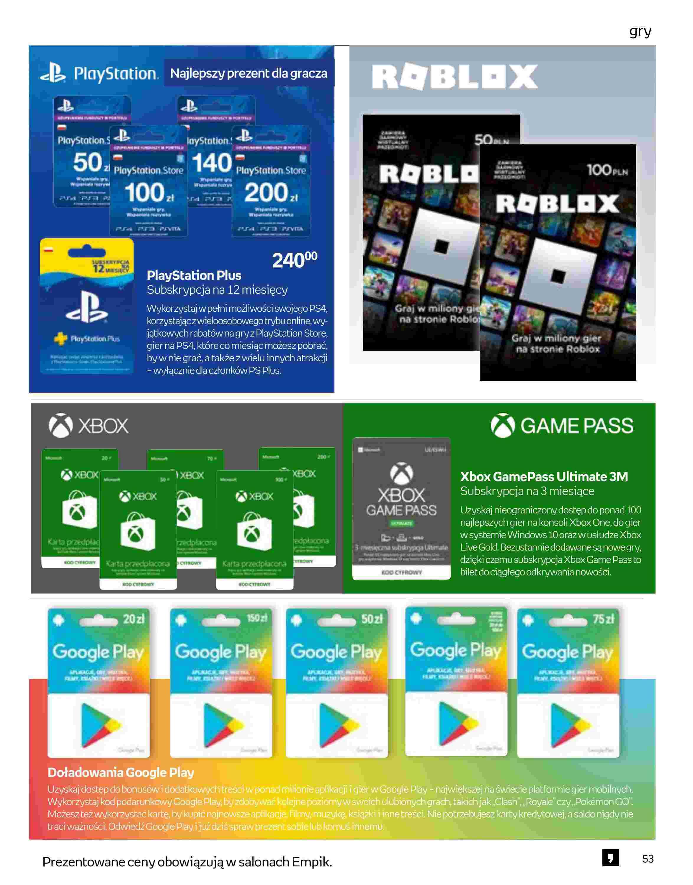 Gazetka promocyjna empik str. 53