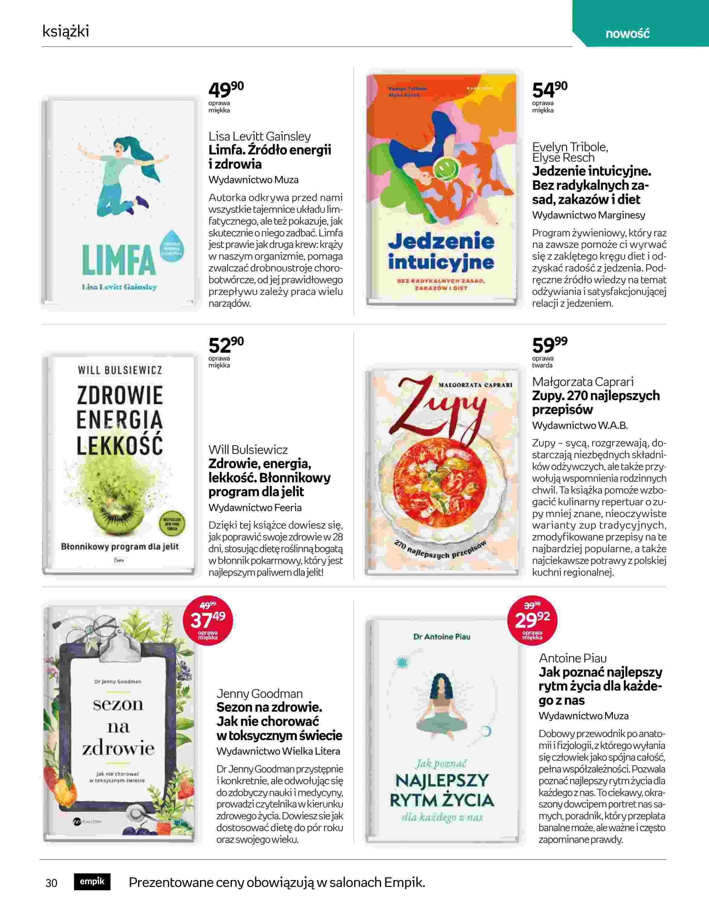 Gazetka promocyjna empik str. 30