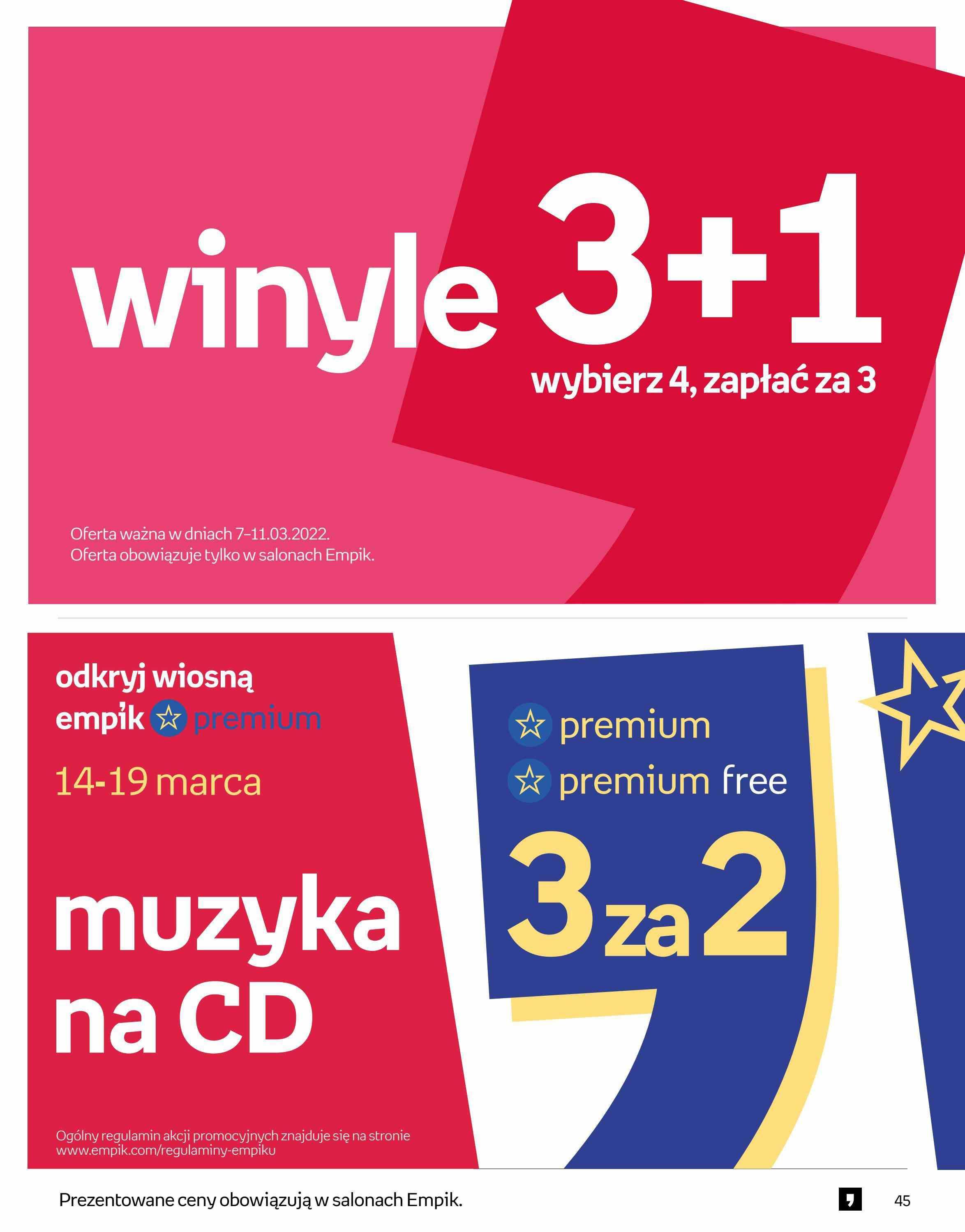 Gazetka promocyjna empik str. 45