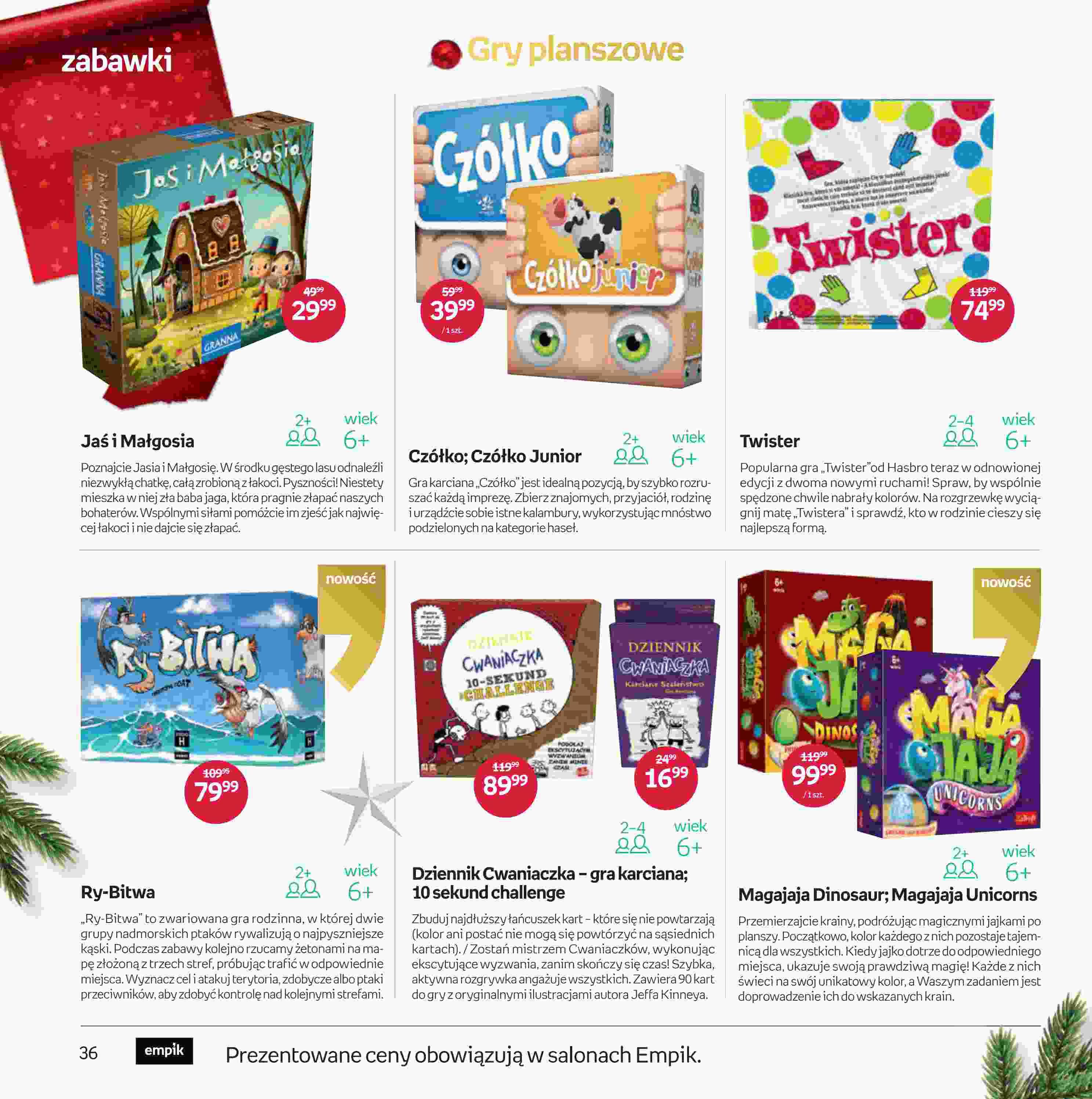 Gazetka promocyjna empik str. 36