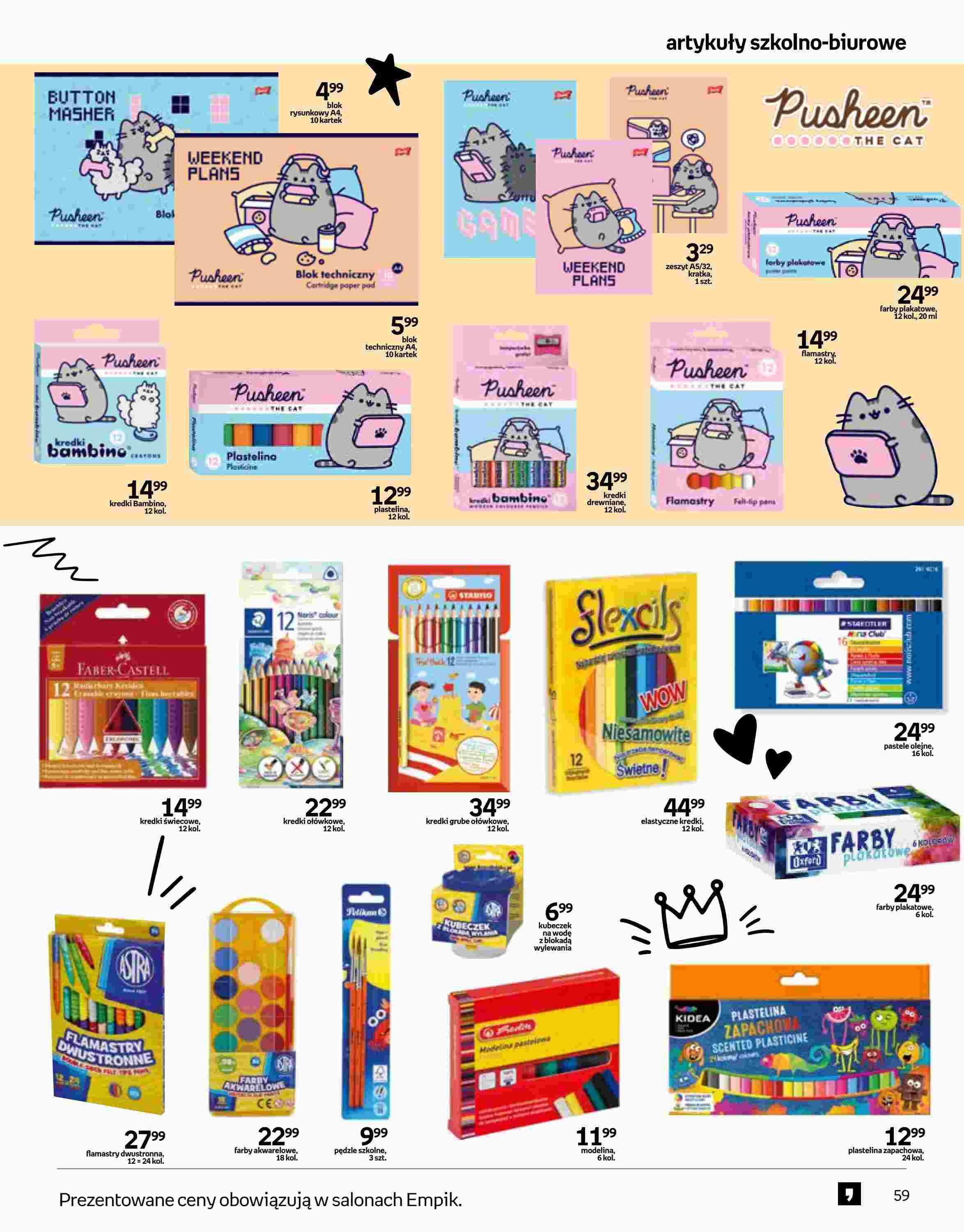 Gazetka promocyjna empik str. 59