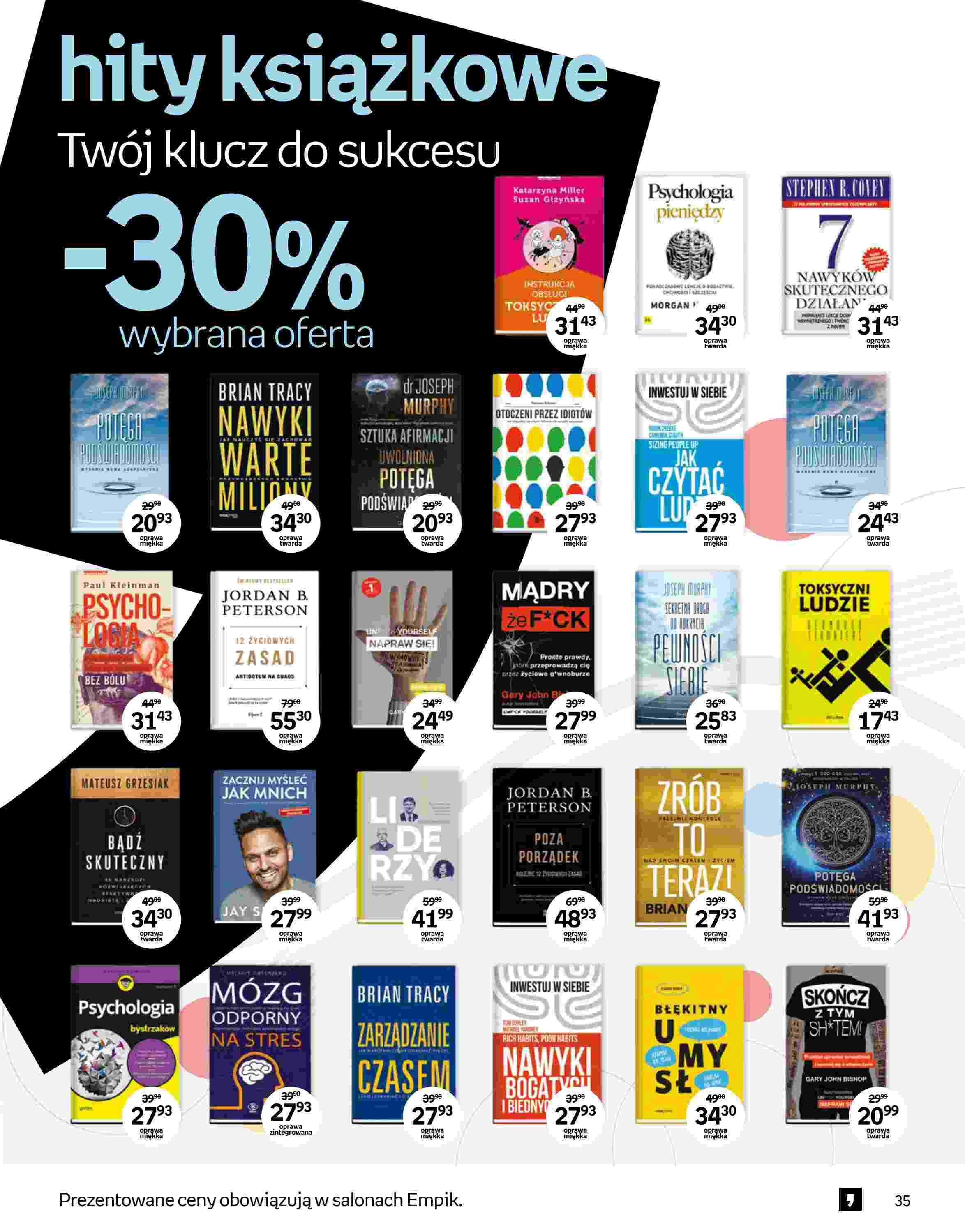 Gazetka promocyjna empik str. 35