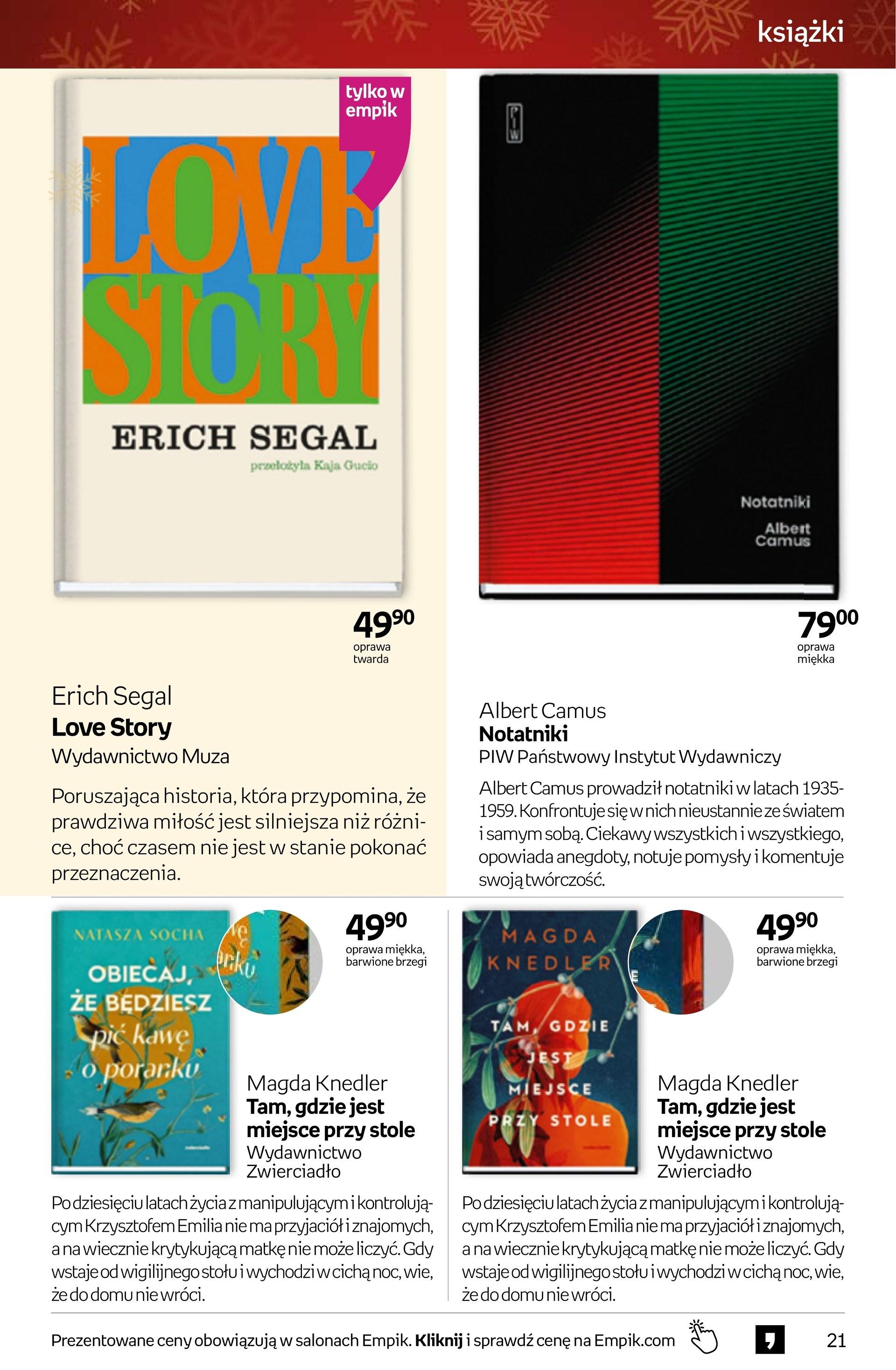 Gazetka promocyjna empik str. 21