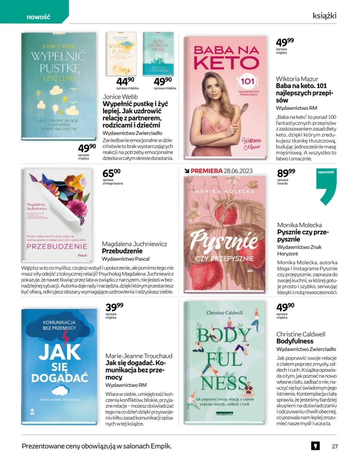 Gazetka promocyjna empik str. 27