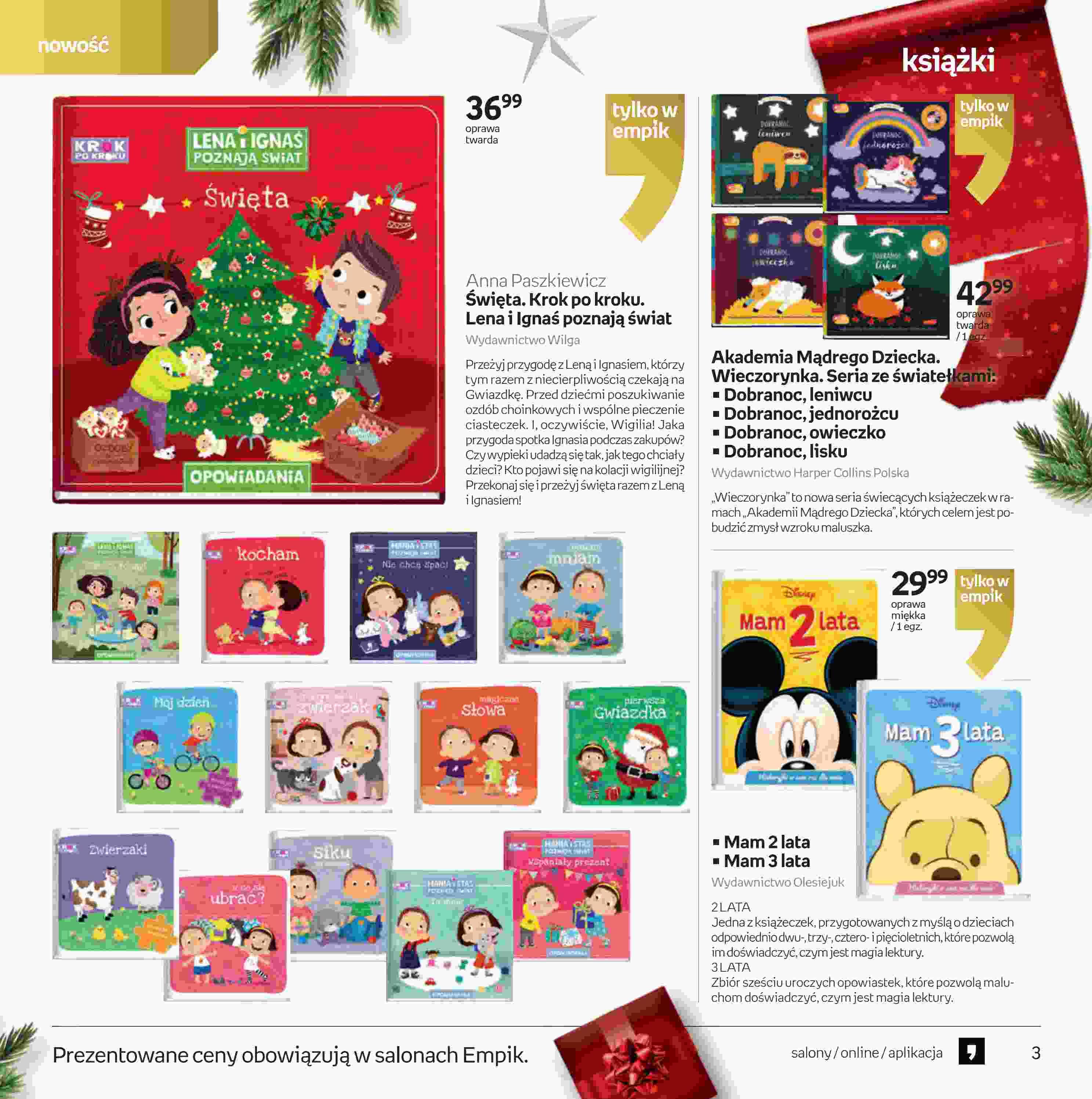 Gazetka promocyjna empik str. 3