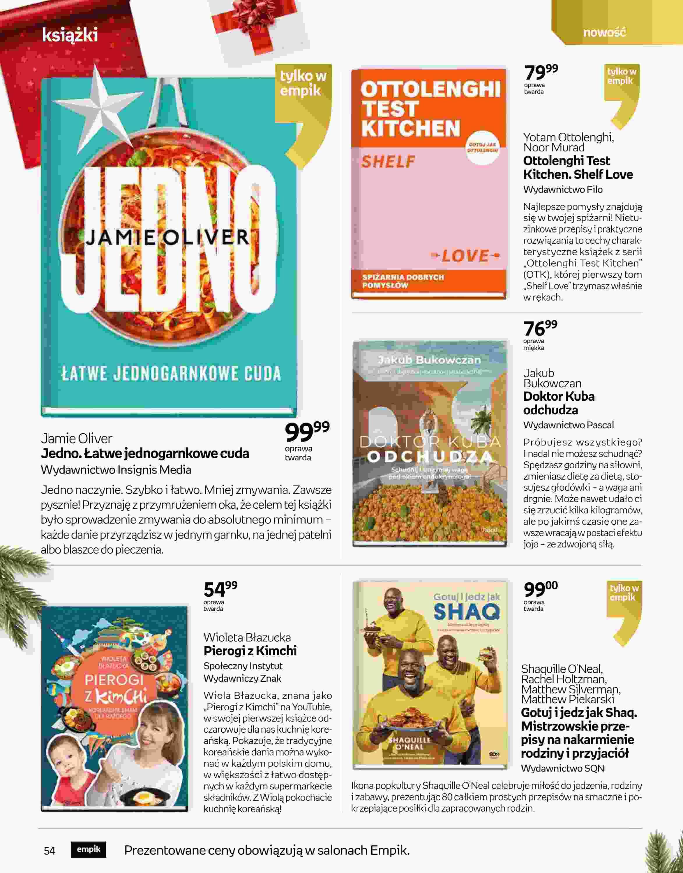 Gazetka promocyjna empik str. 54
