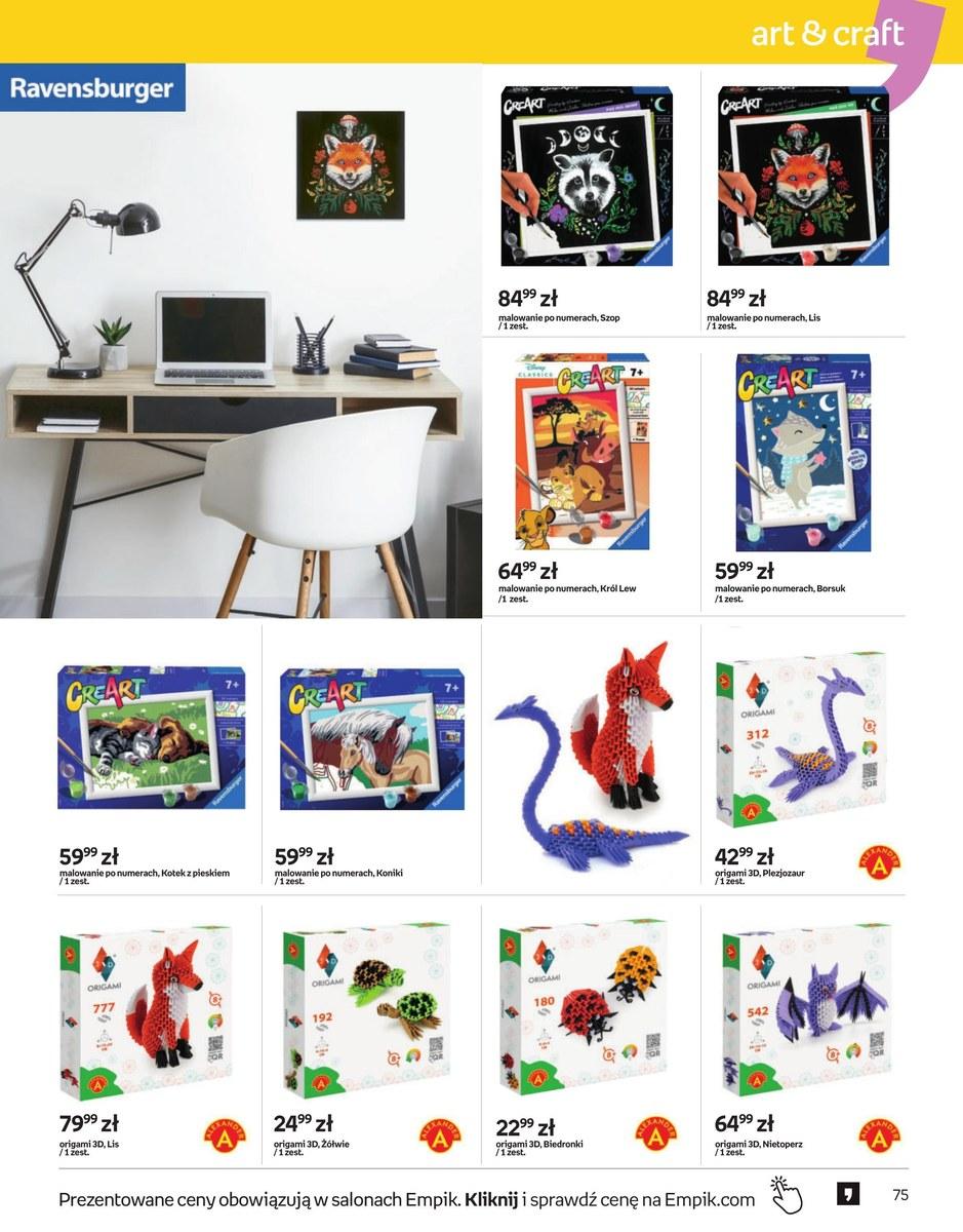Gazetka promocyjna empik str. 75