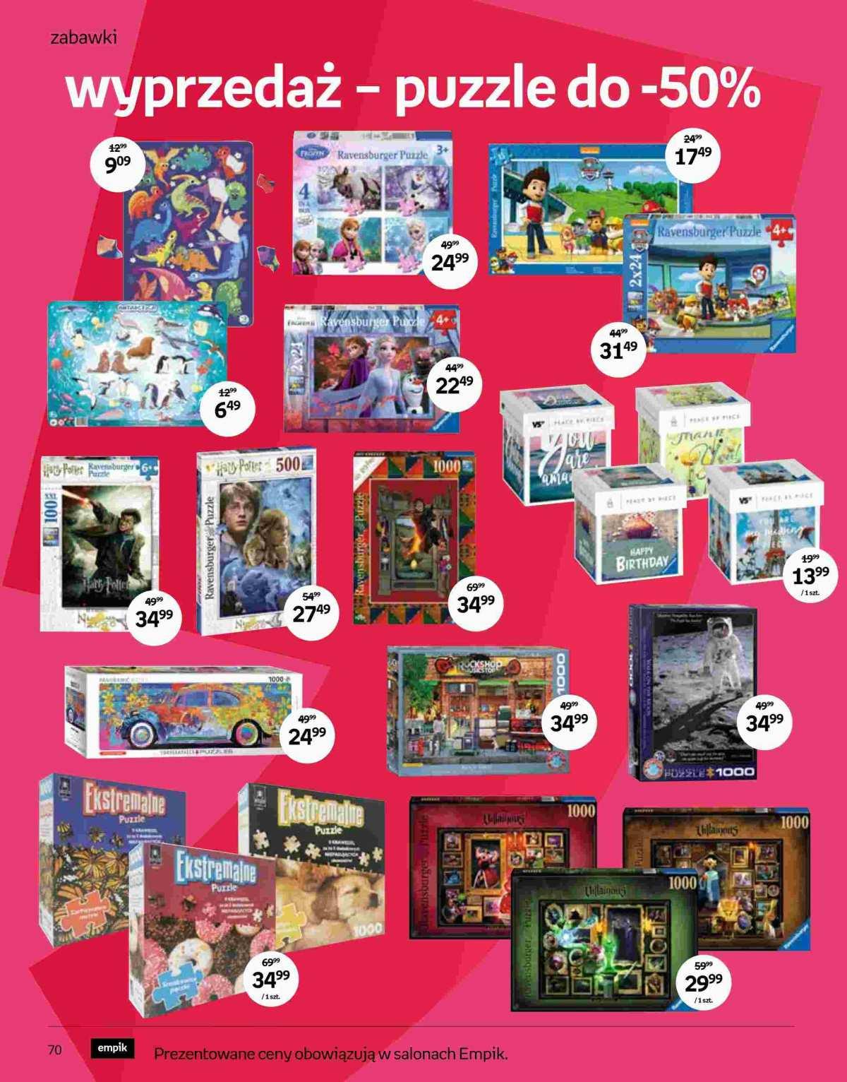 Gazetka promocyjna empik str. 70