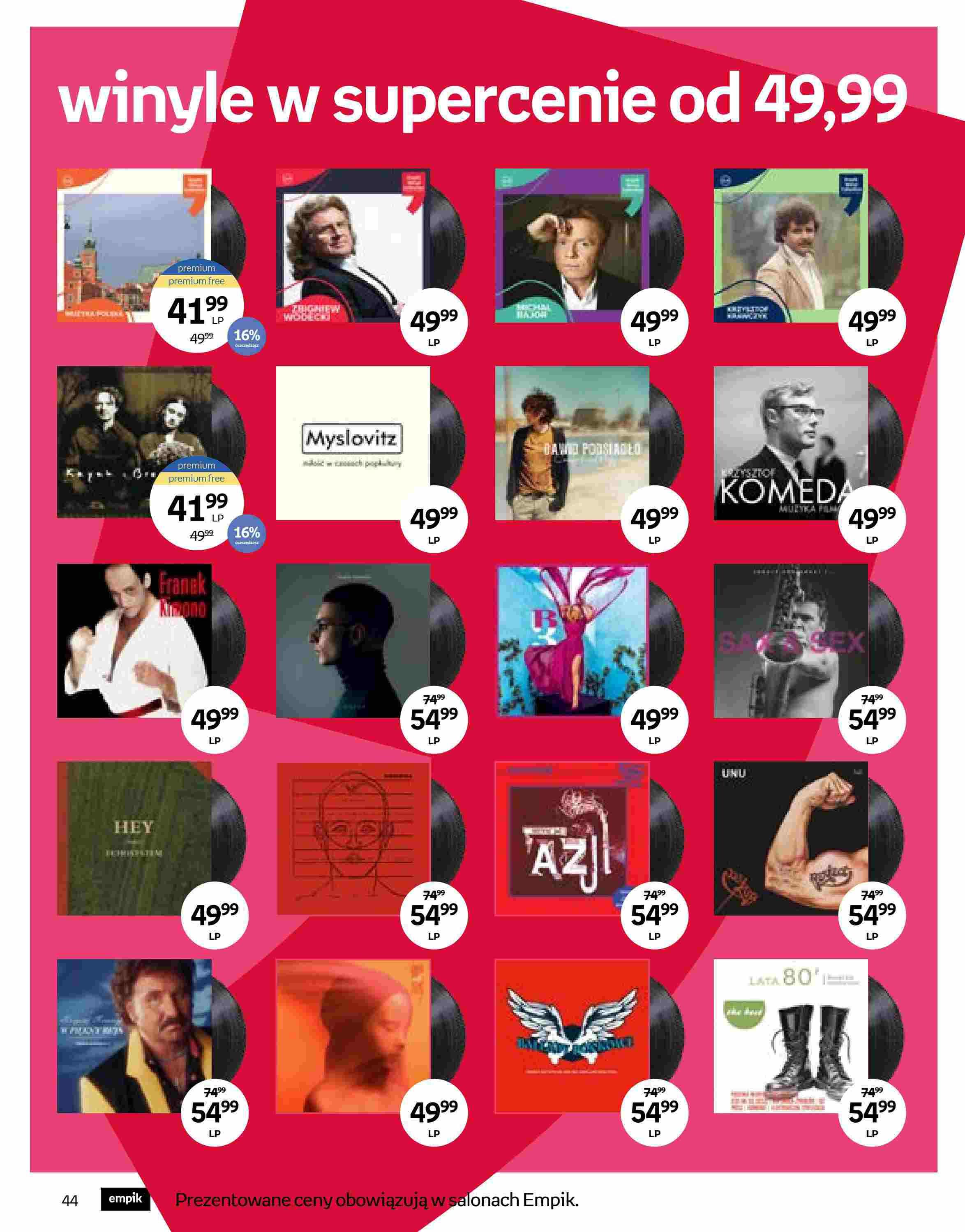 Gazetka promocyjna empik str. 44
