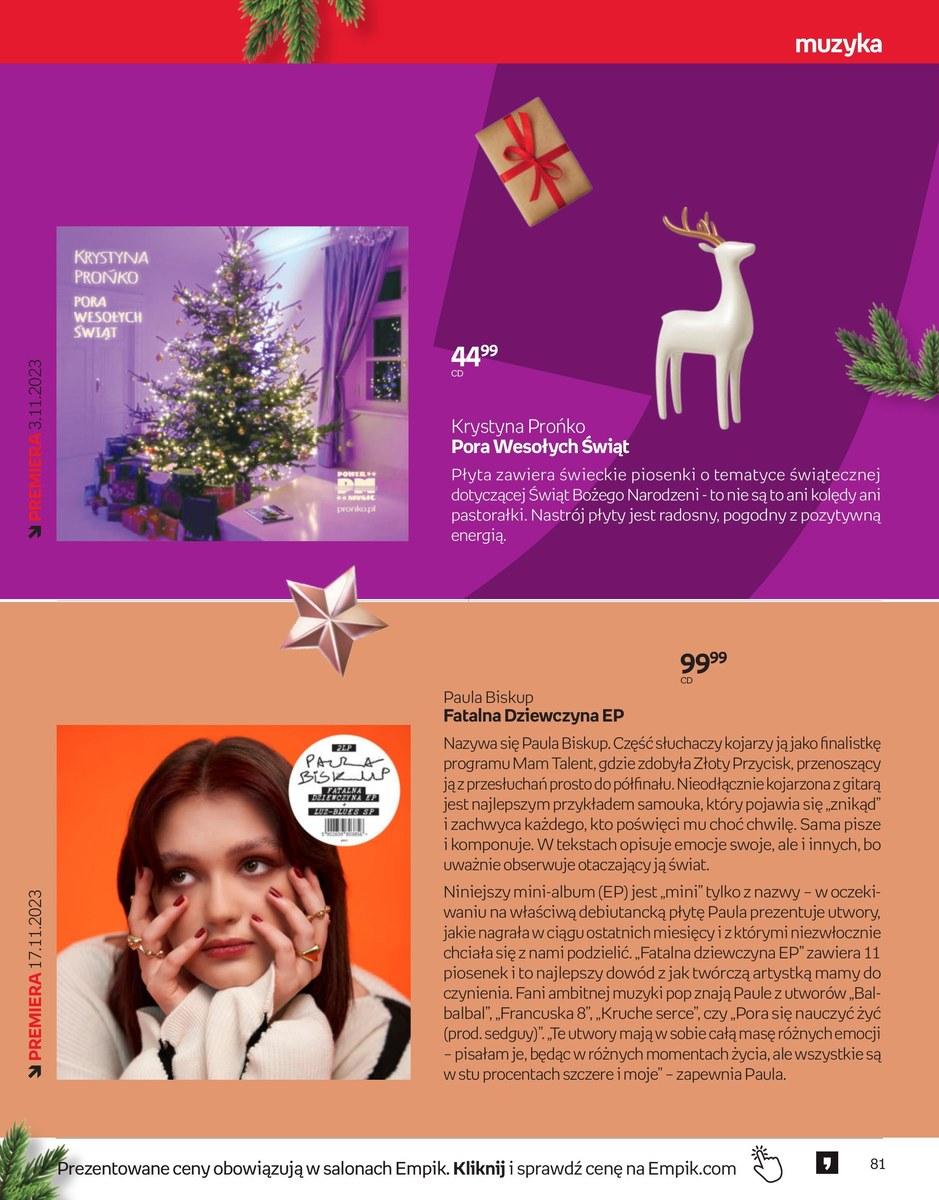 Gazetka promocyjna empik str. 81