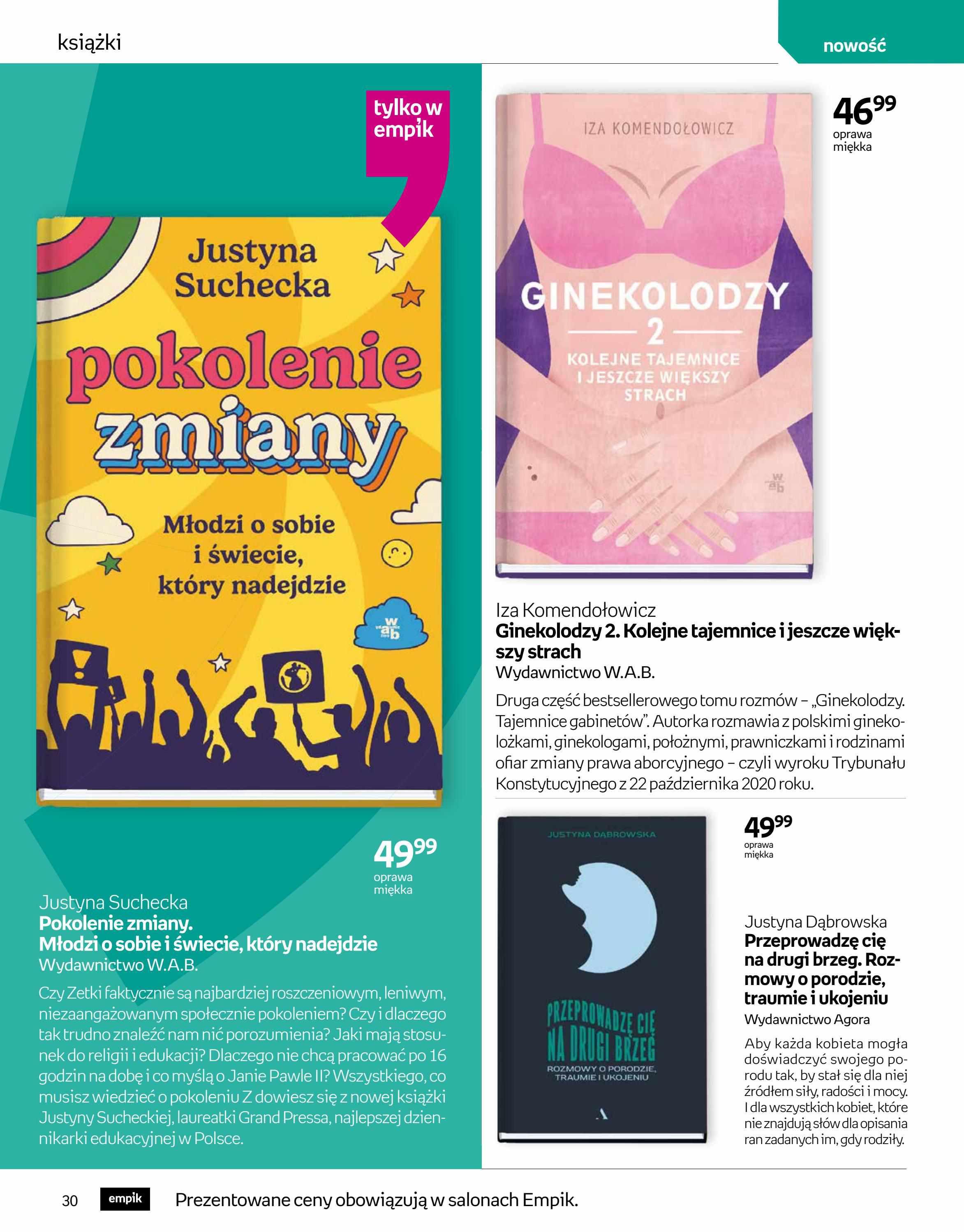 Gazetka promocyjna empik str. 30