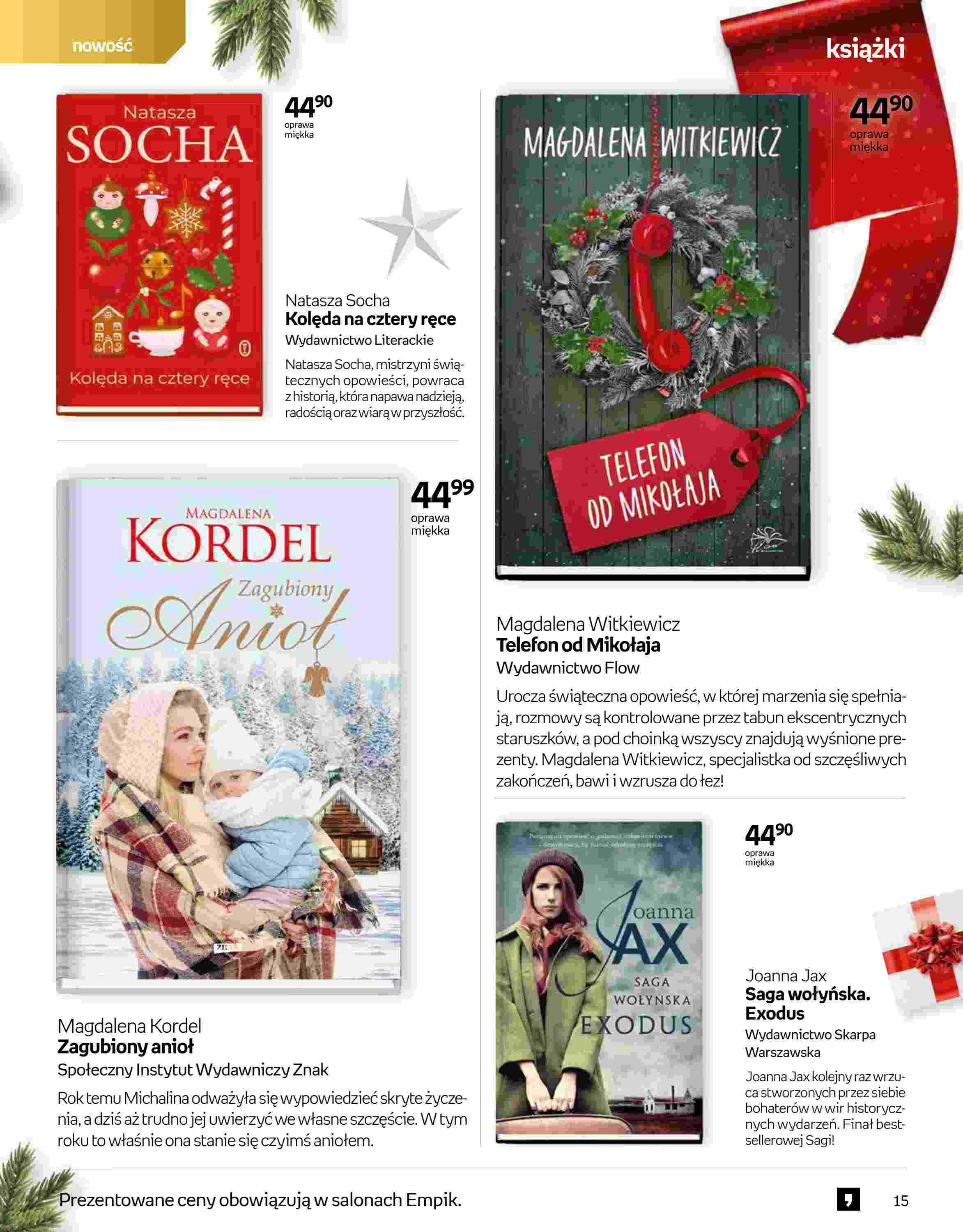 Gazetka promocyjna empik str. 15