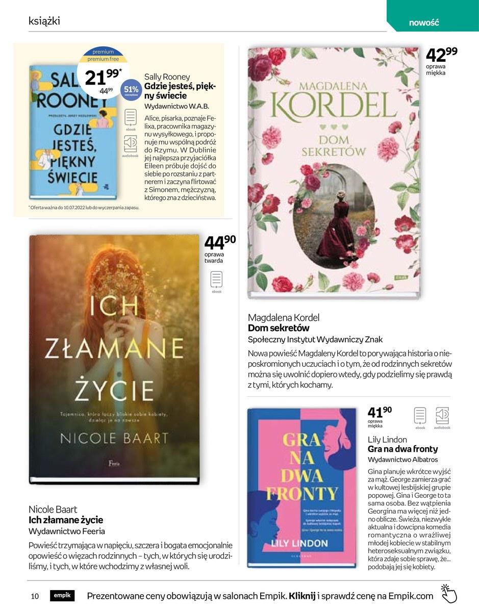 Gazetka promocyjna empik str. 10