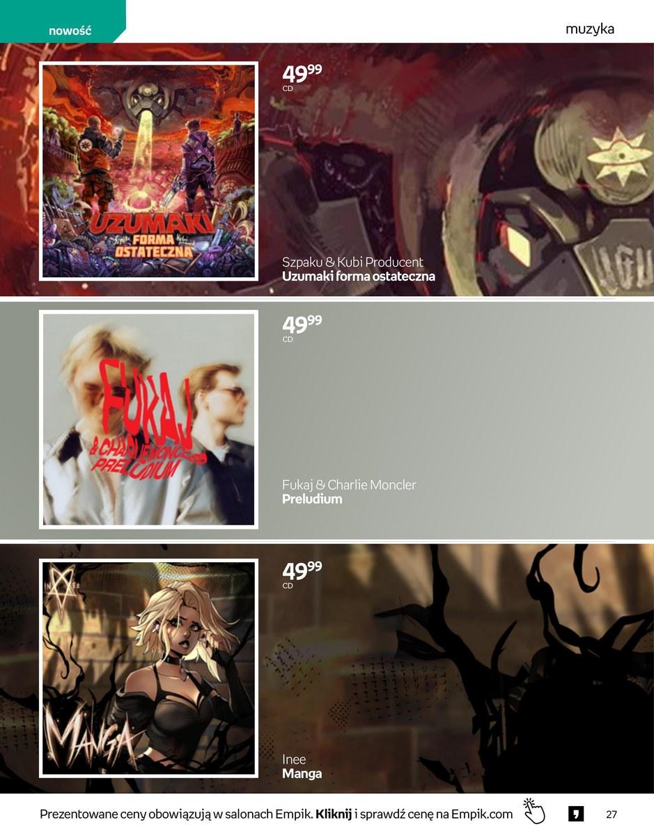 Gazetka promocyjna empik str. 27