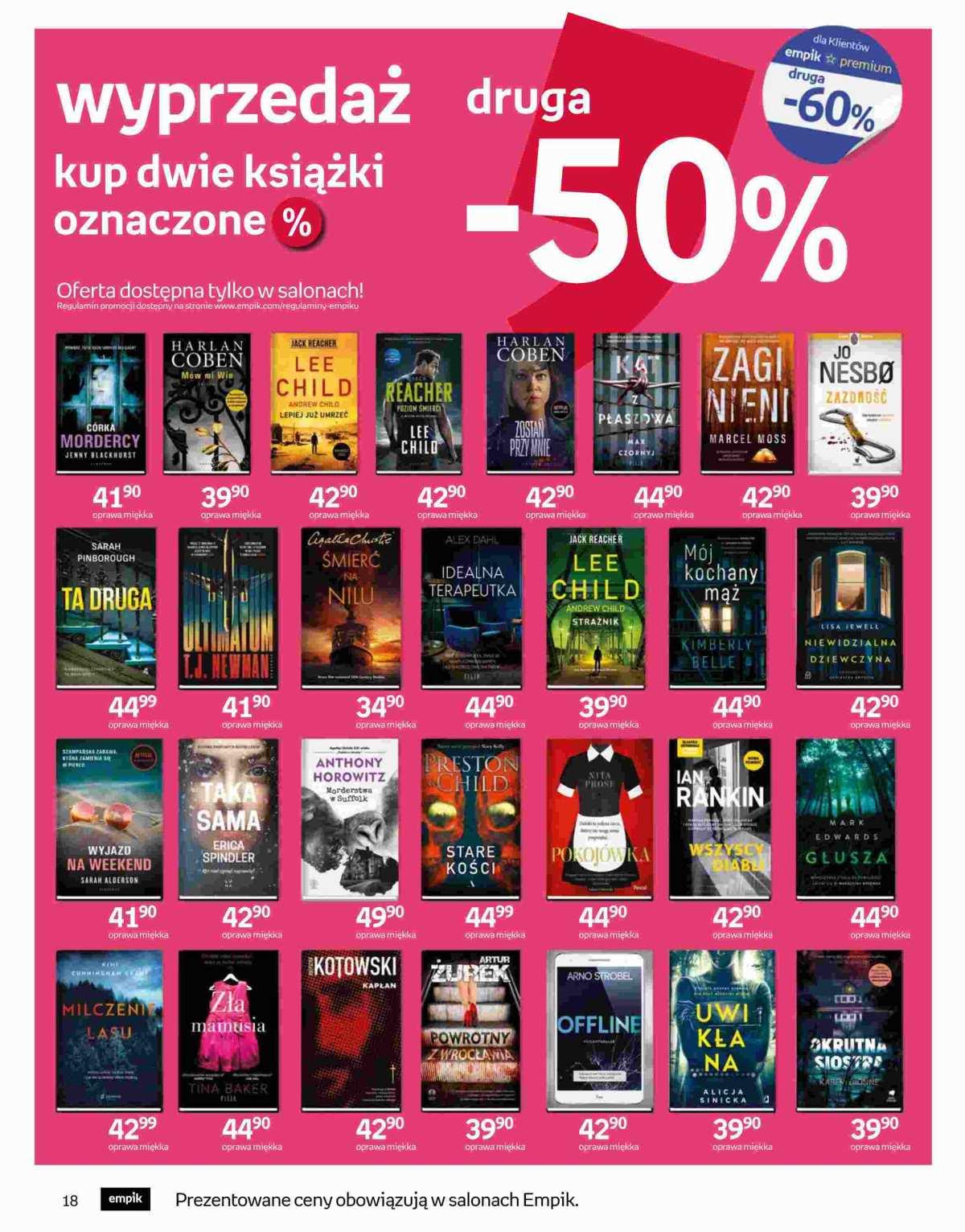 Gazetka promocyjna empik str. 18