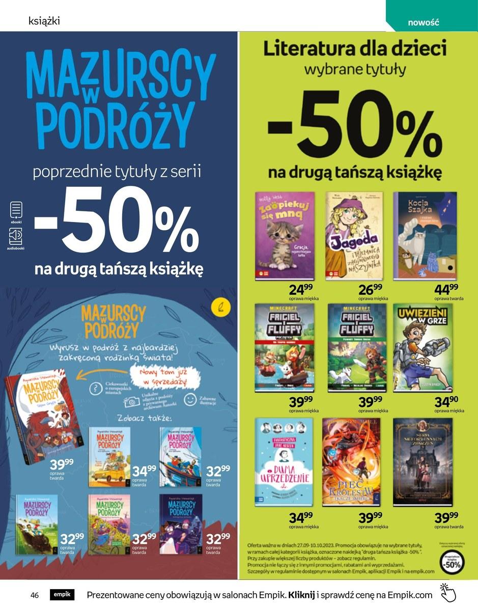 Gazetka promocyjna empik str. 46