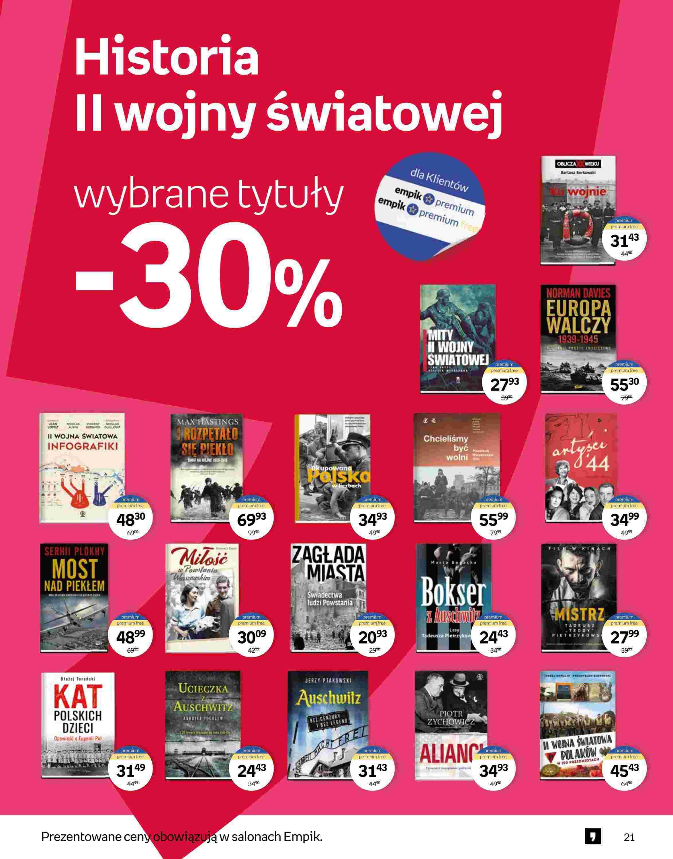 Gazetka promocyjna empik str. 21