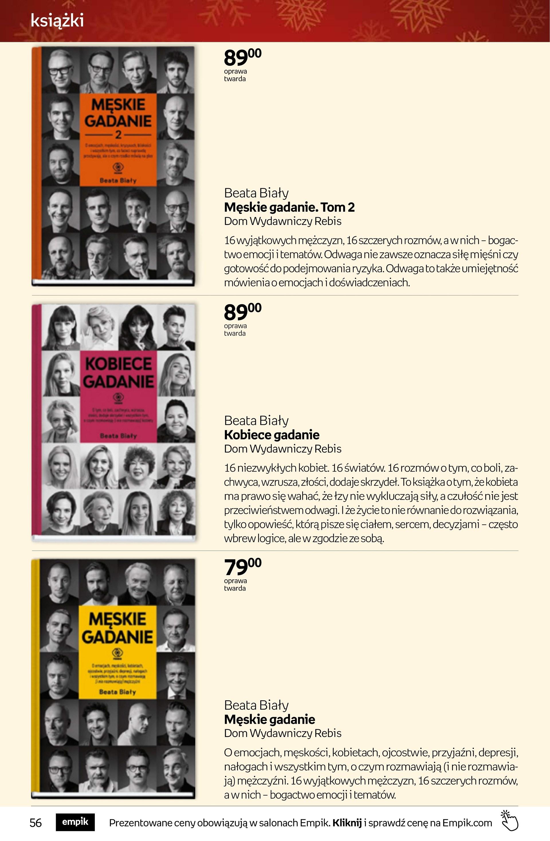 Gazetka promocyjna empik str. 56
