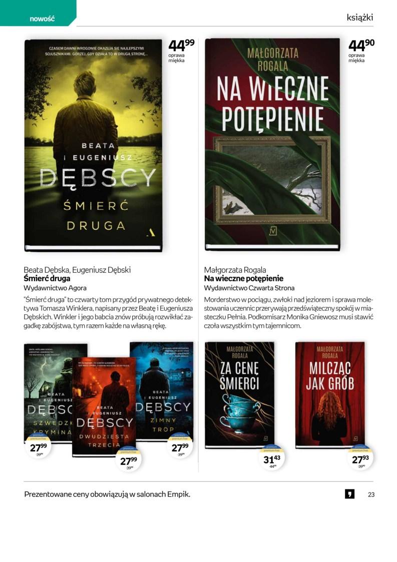 Gazetka promocyjna empik str. 23