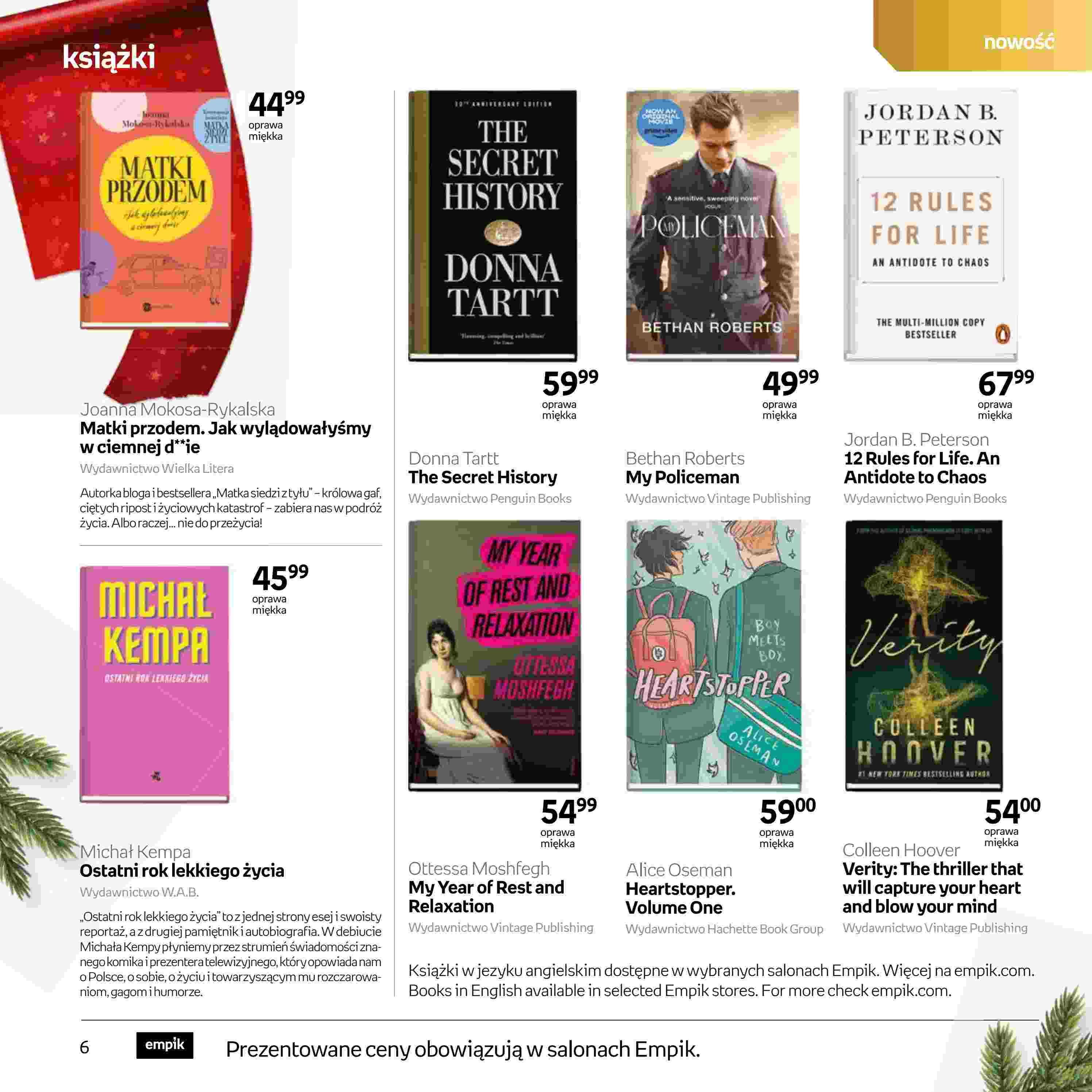 Gazetka promocyjna empik str. 6