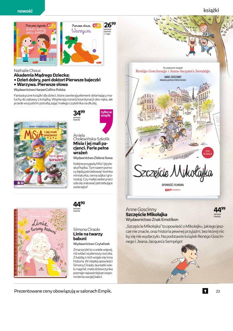 Gazetka promocyjna empik str. 23