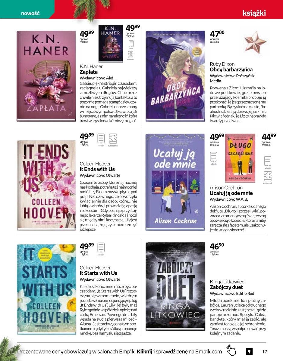 Gazetka promocyjna empik str. 17