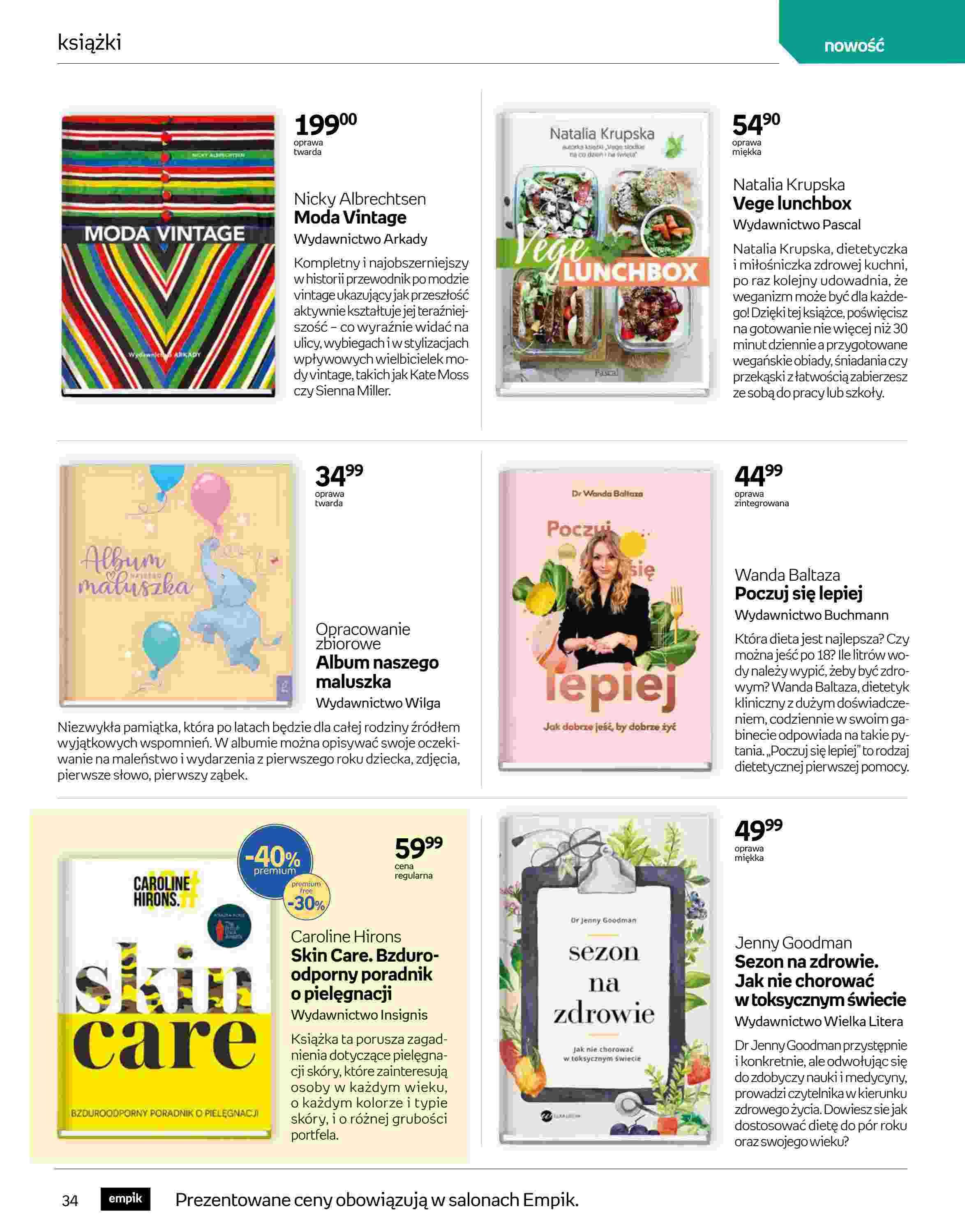 Gazetka promocyjna empik str. 34