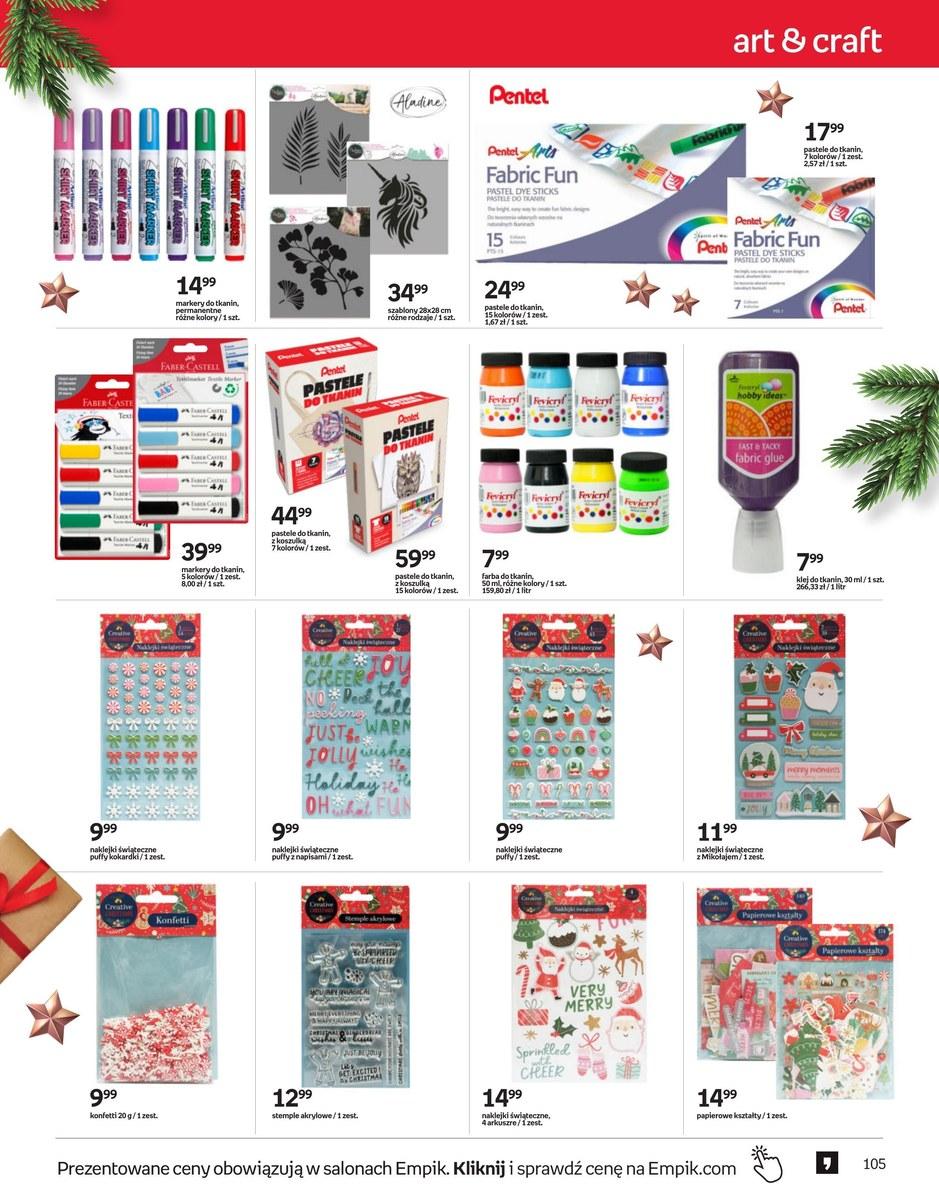 Gazetka promocyjna empik str. 105