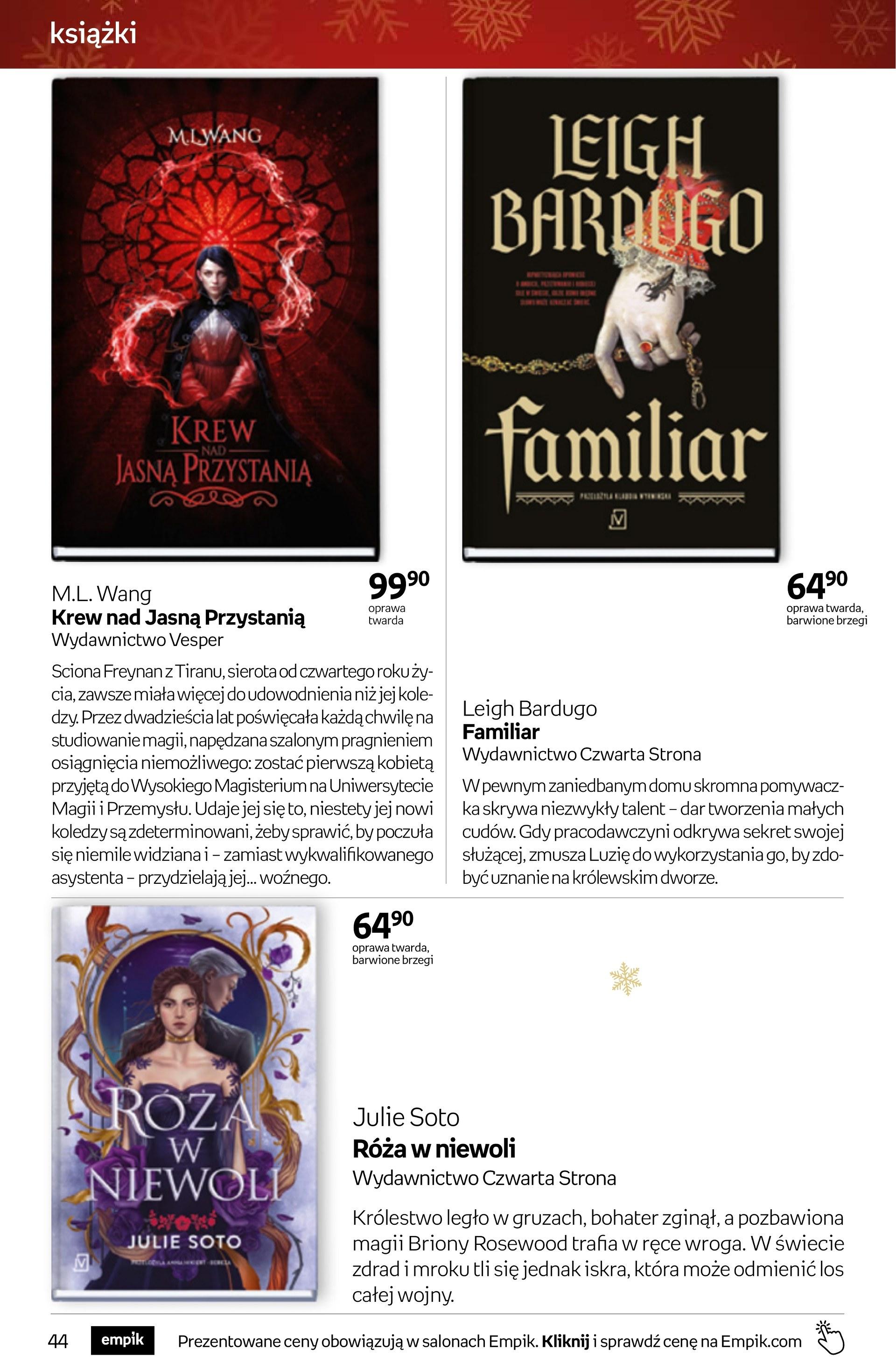 Gazetka promocyjna empik str. 44