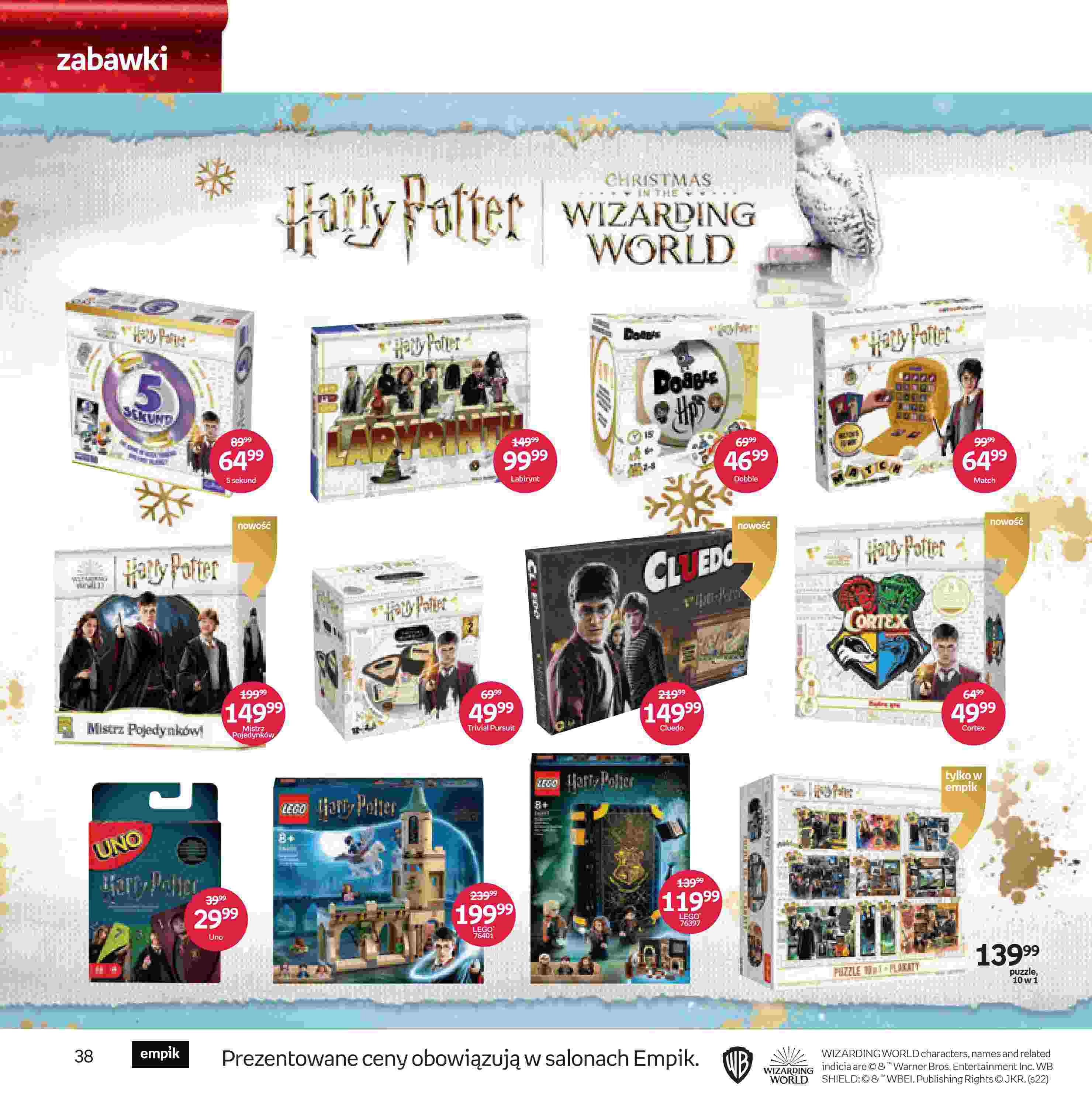 Gazetka promocyjna empik str. 38