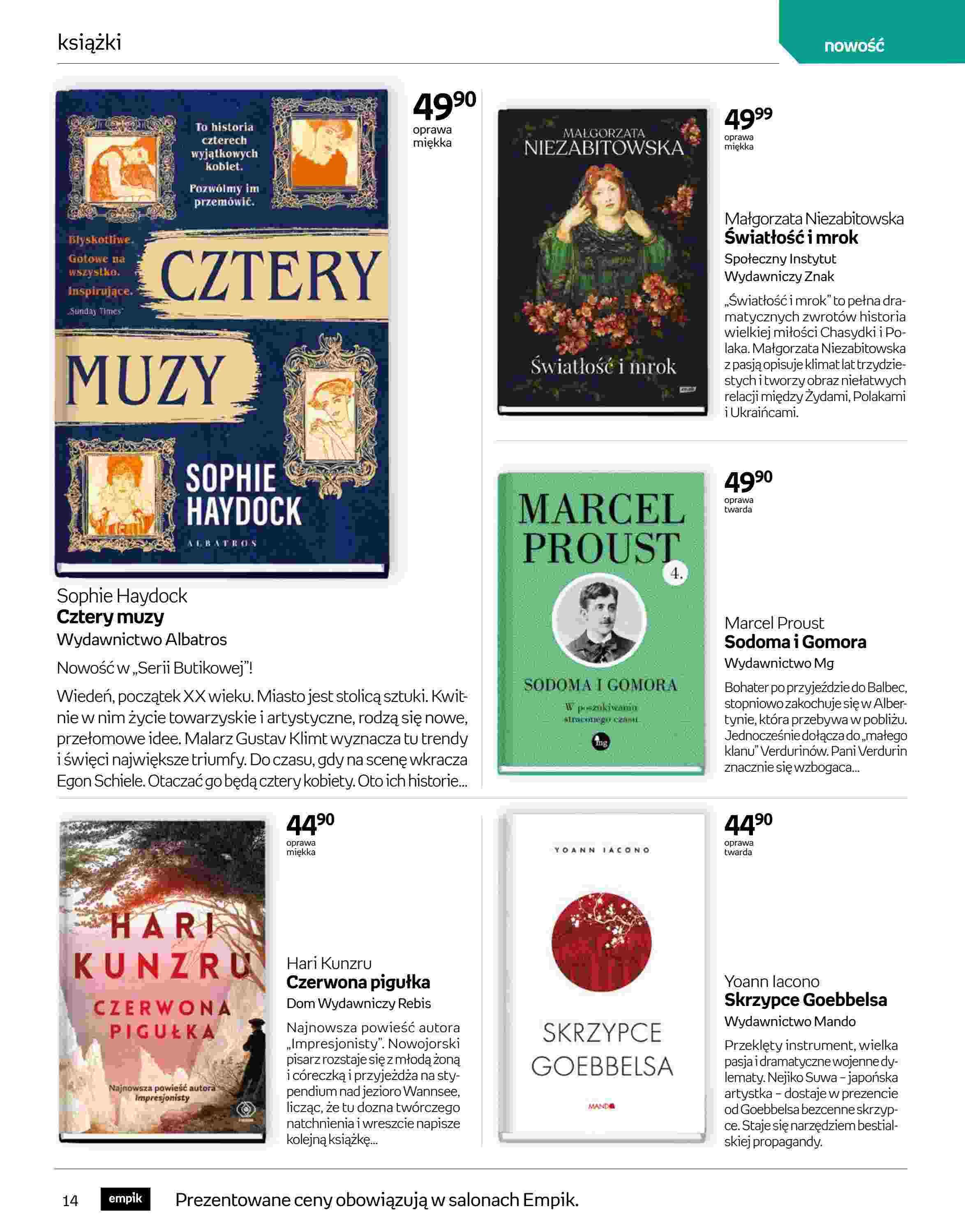 Gazetka promocyjna empik str. 14