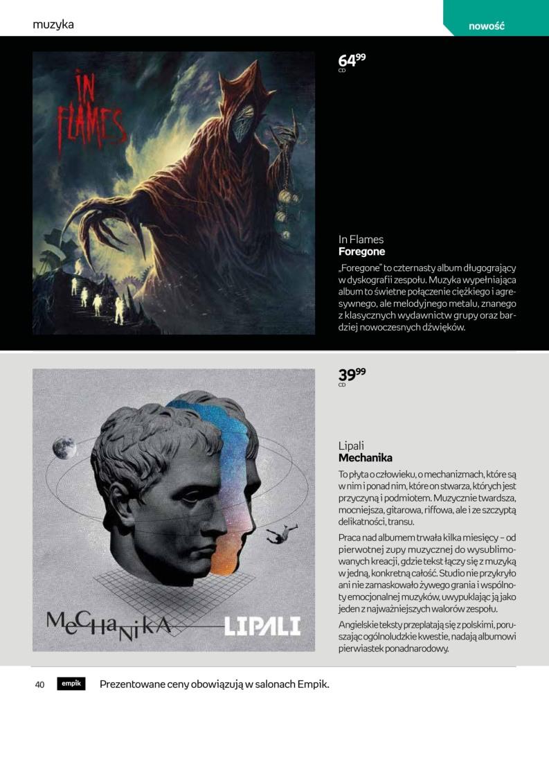 Gazetka promocyjna empik str. 40