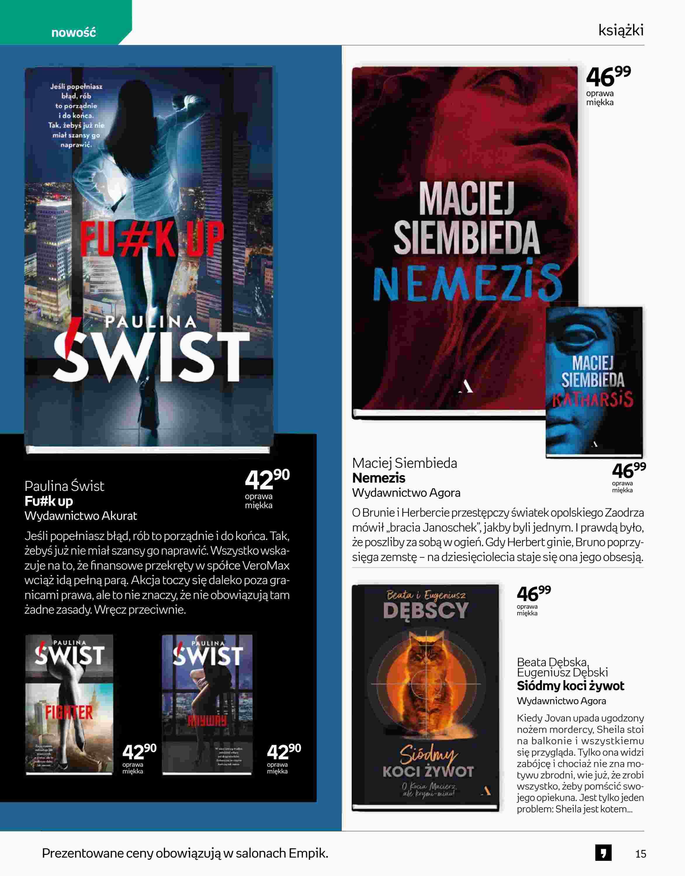 Gazetka promocyjna empik str. 15