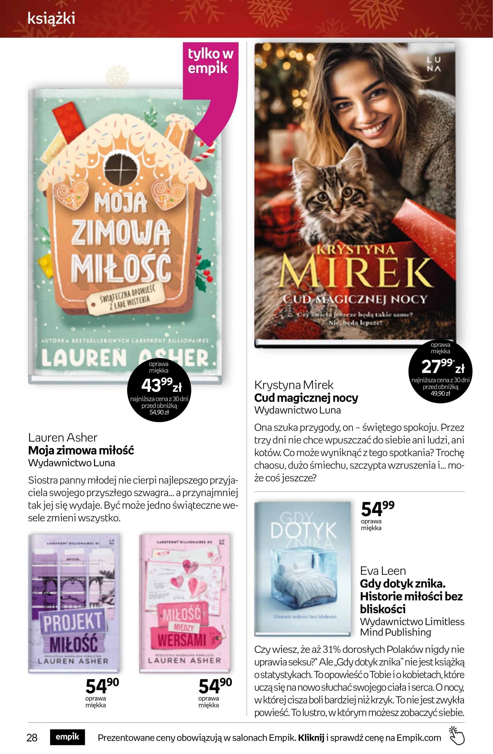 Gazetka promocyjna empik str. 28