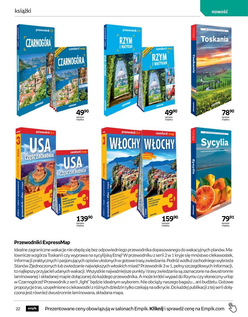 Gazetka promocyjna empik str. 22
