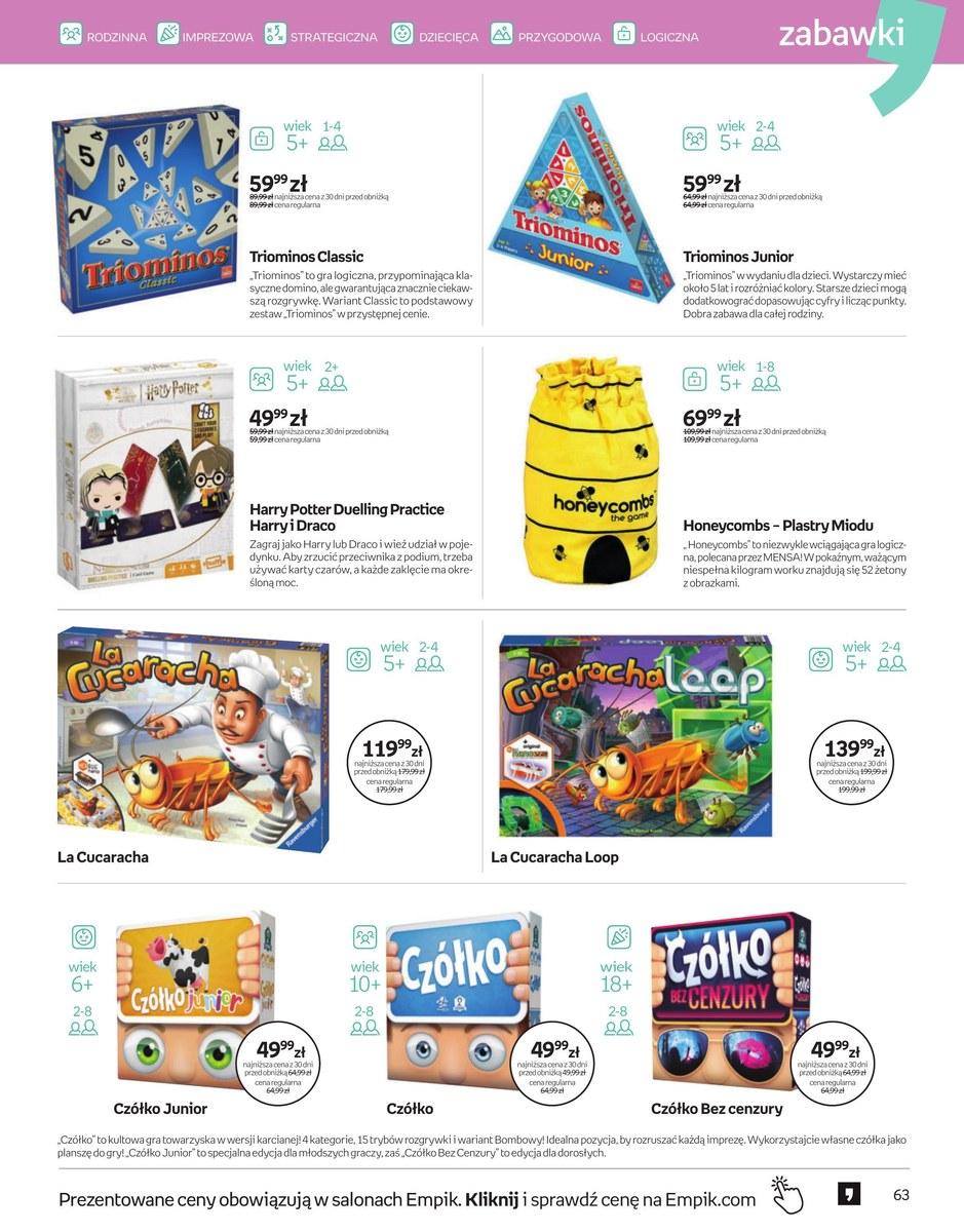 Gazetka promocyjna empik str. 63