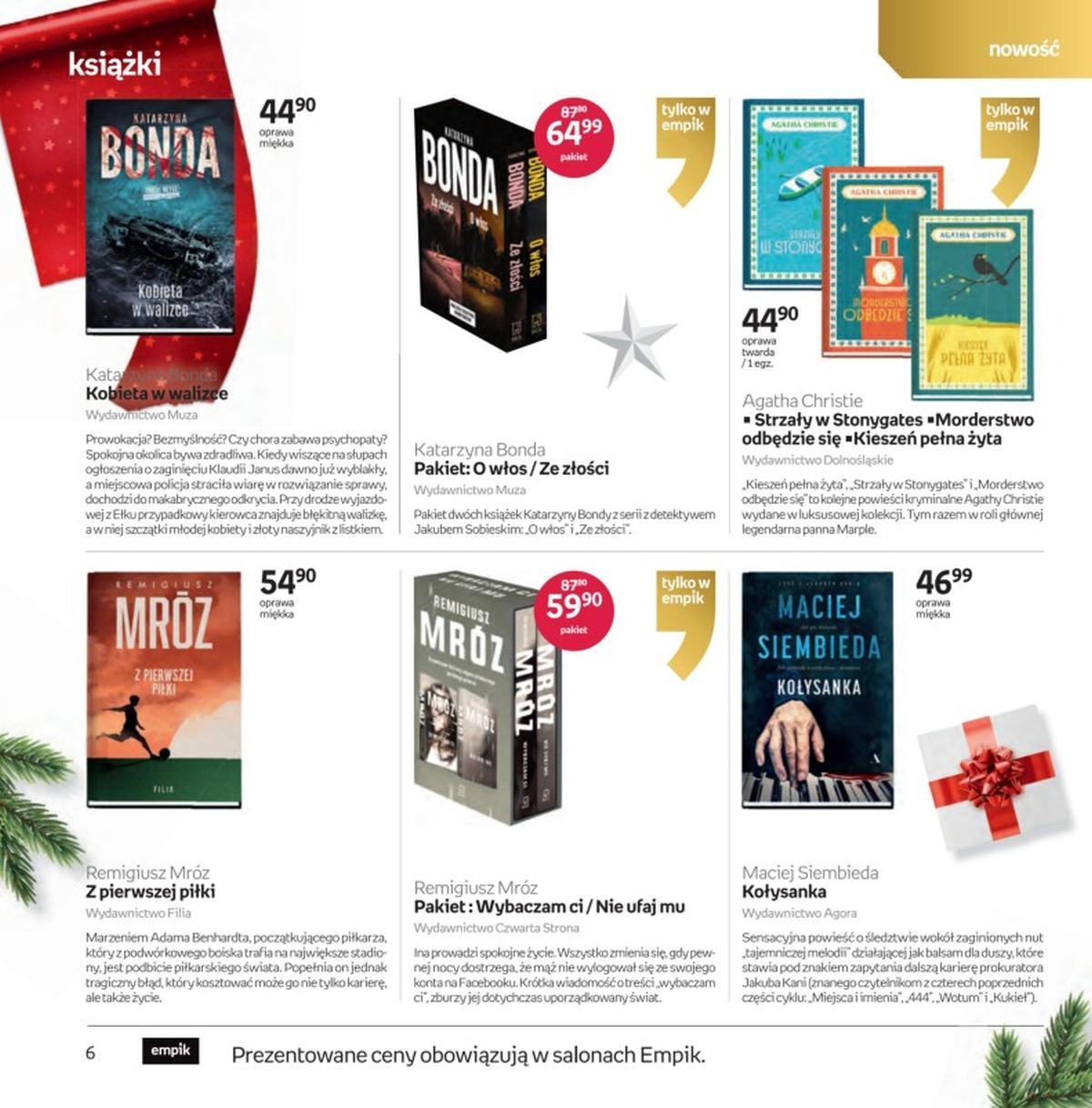 Gazetka promocyjna empik str. 6
