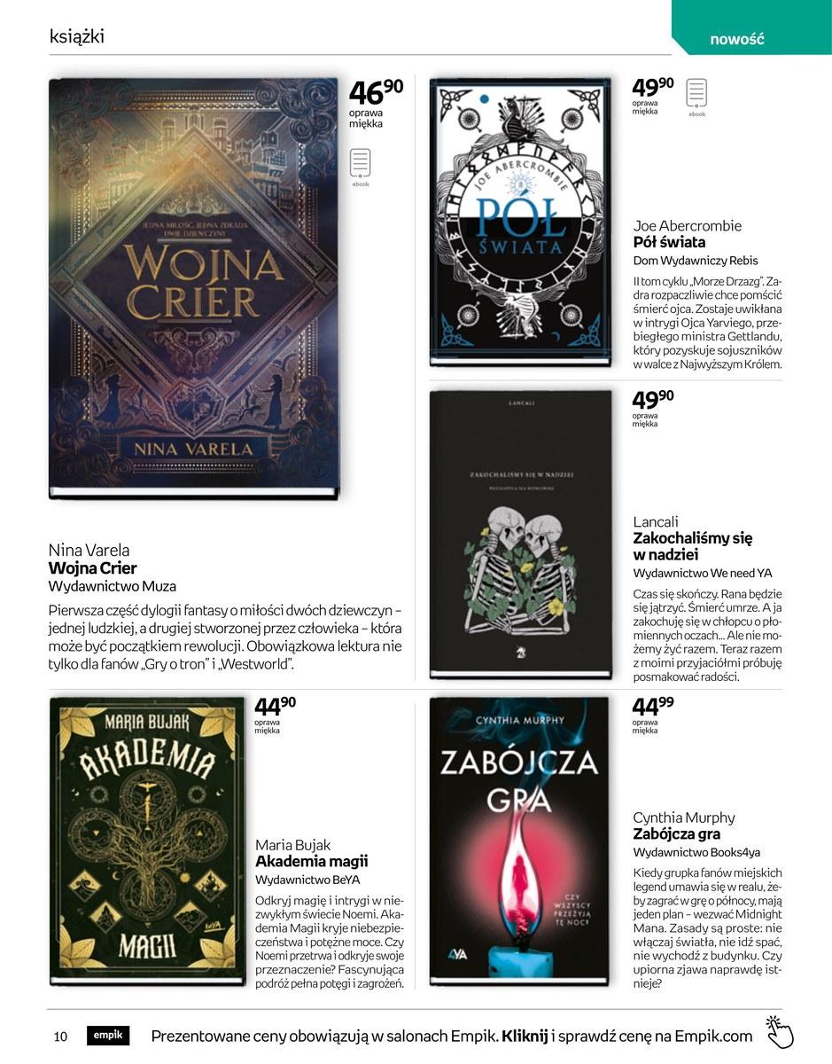 Gazetka promocyjna empik str. 10