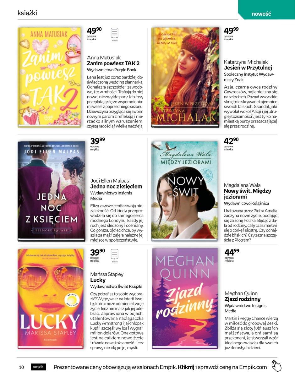 Gazetka promocyjna empik str. 10