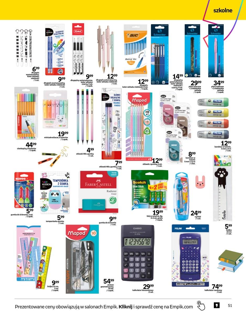 Gazetka promocyjna empik str. 51