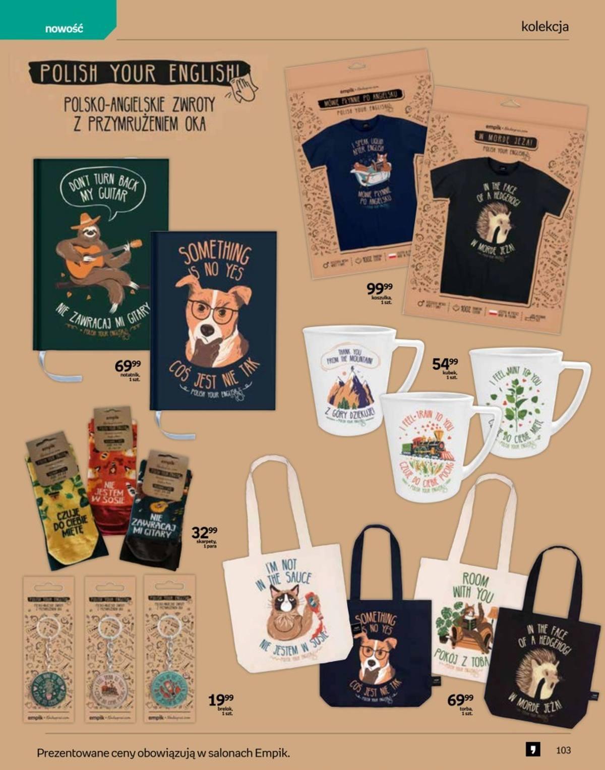 Gazetka promocyjna empik str. 103