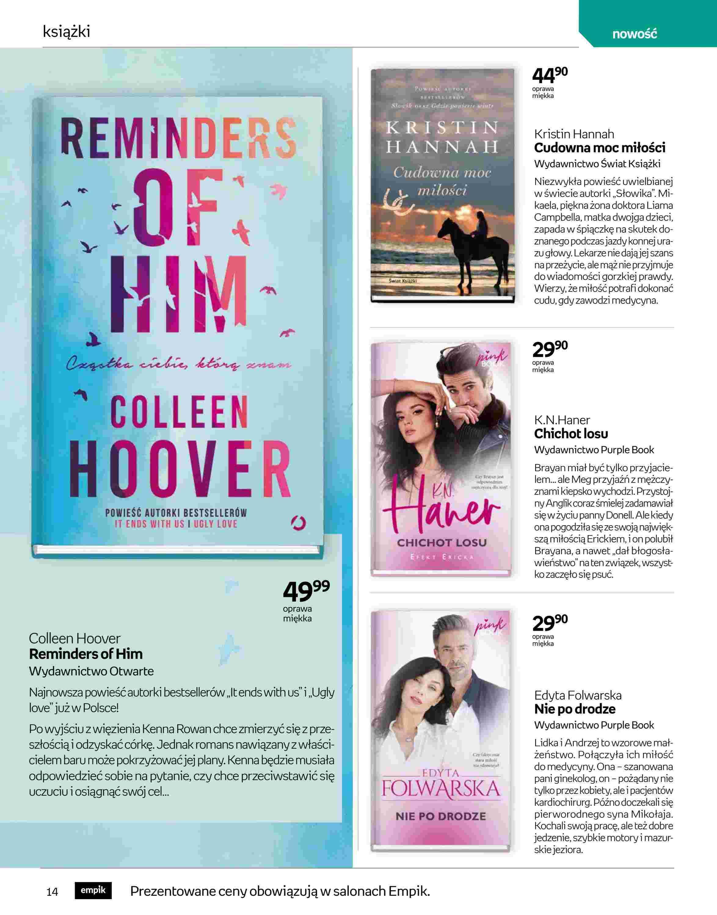 Gazetka promocyjna empik str. 14