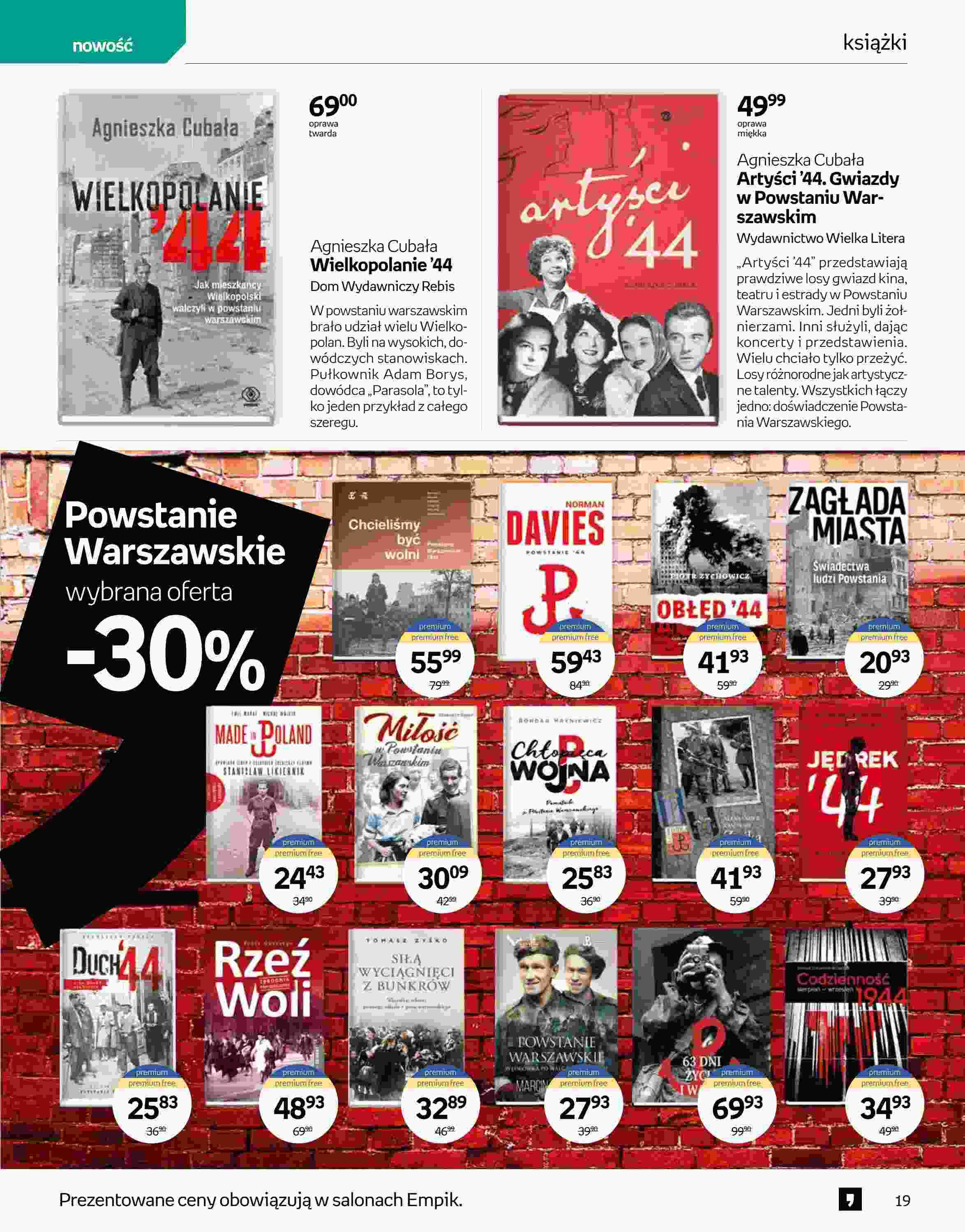 Gazetka promocyjna empik str. 19