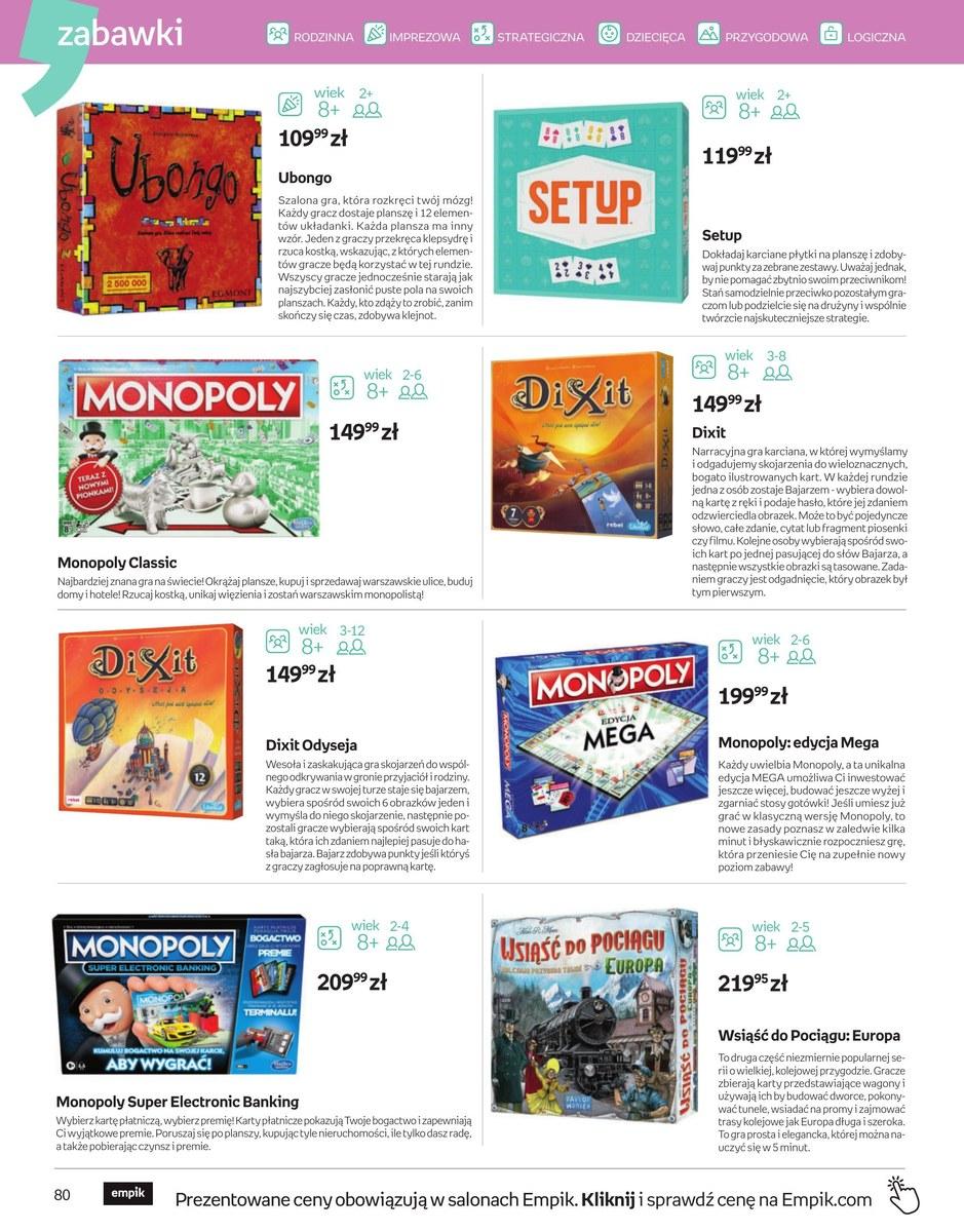 Gazetka promocyjna empik str. 80