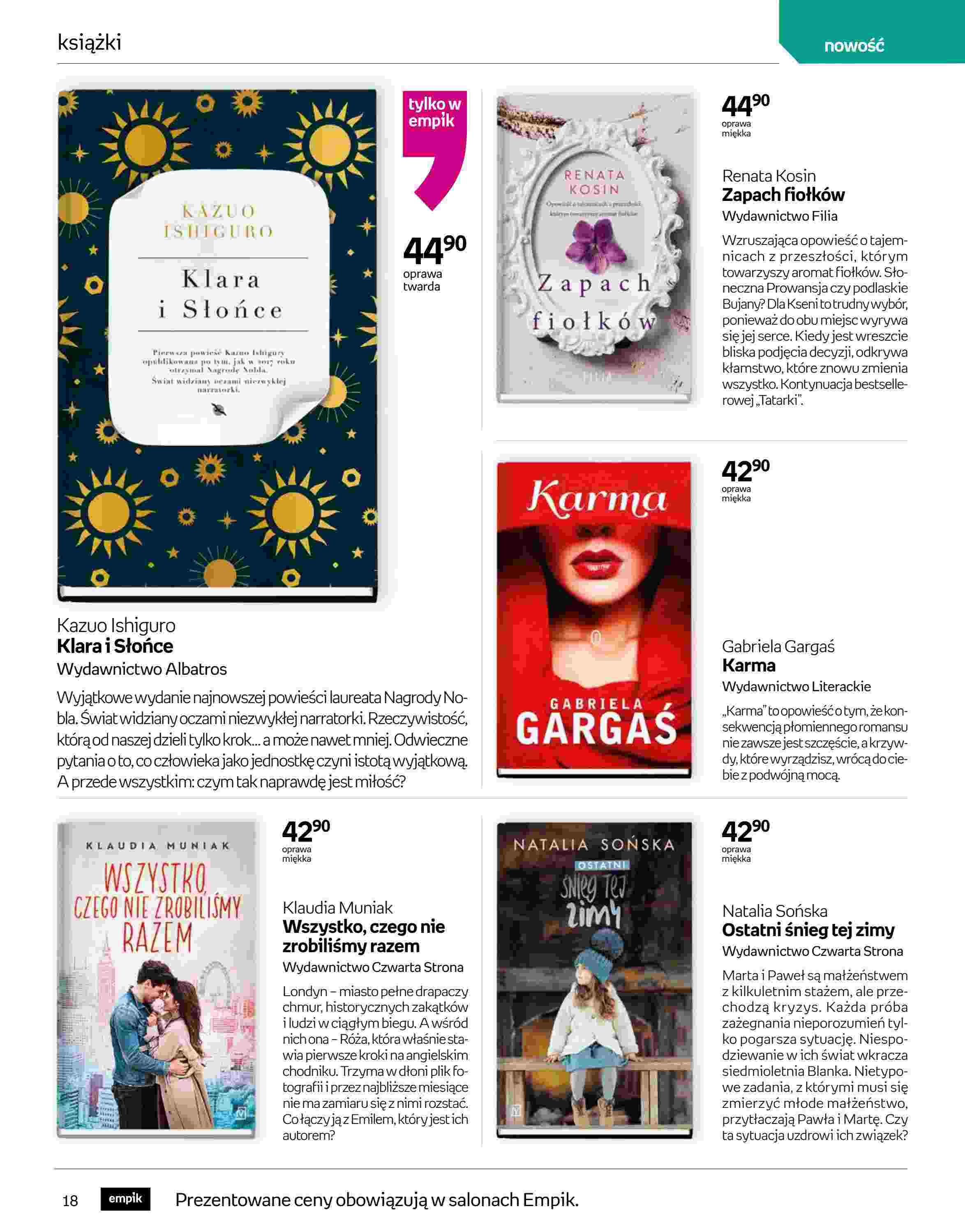 Gazetka promocyjna empik str. 18